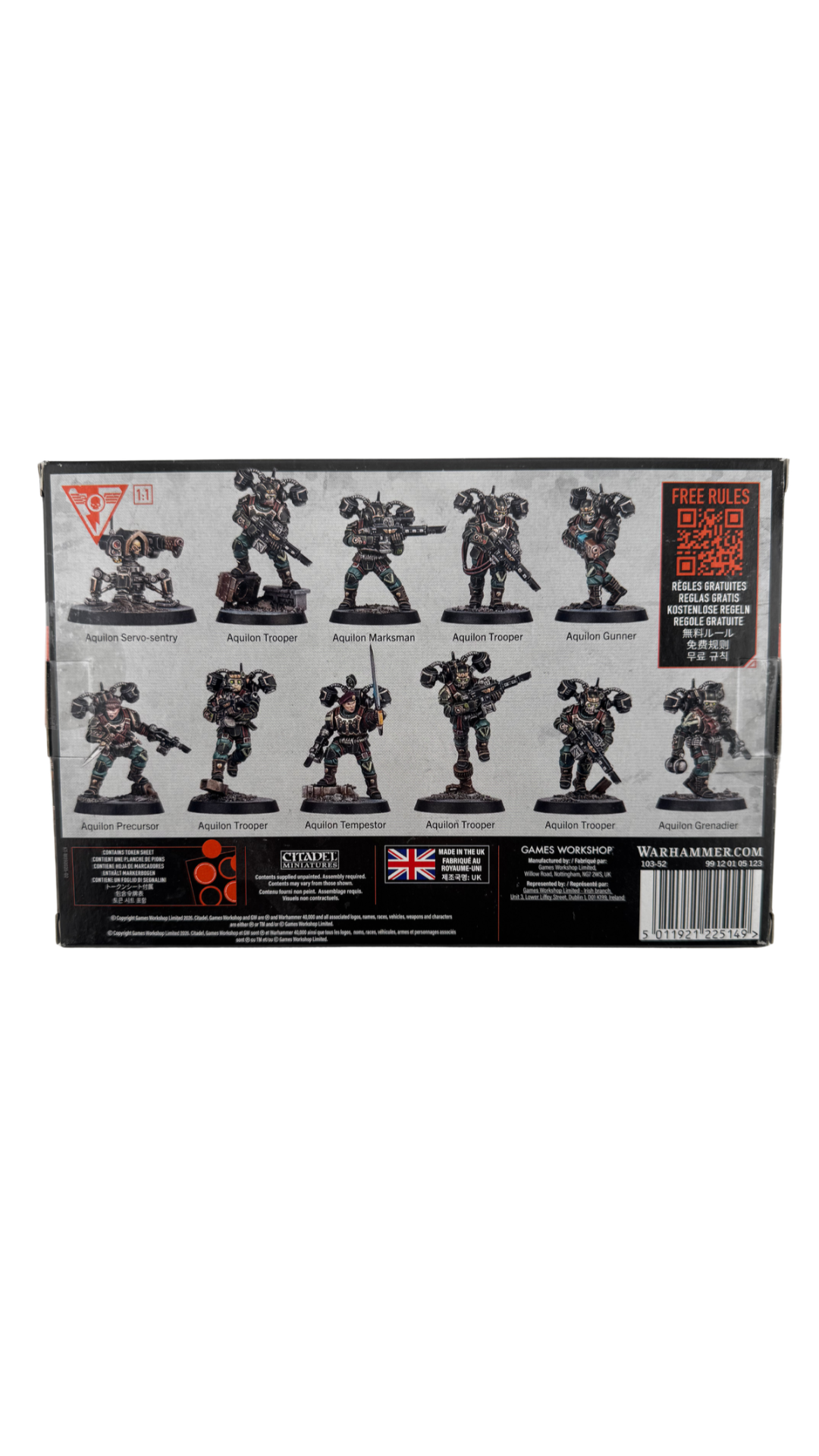 Tempestus Aquilons – Elite Astra Militarum Drop Troops (Warhammer 40,000: Kill Team)