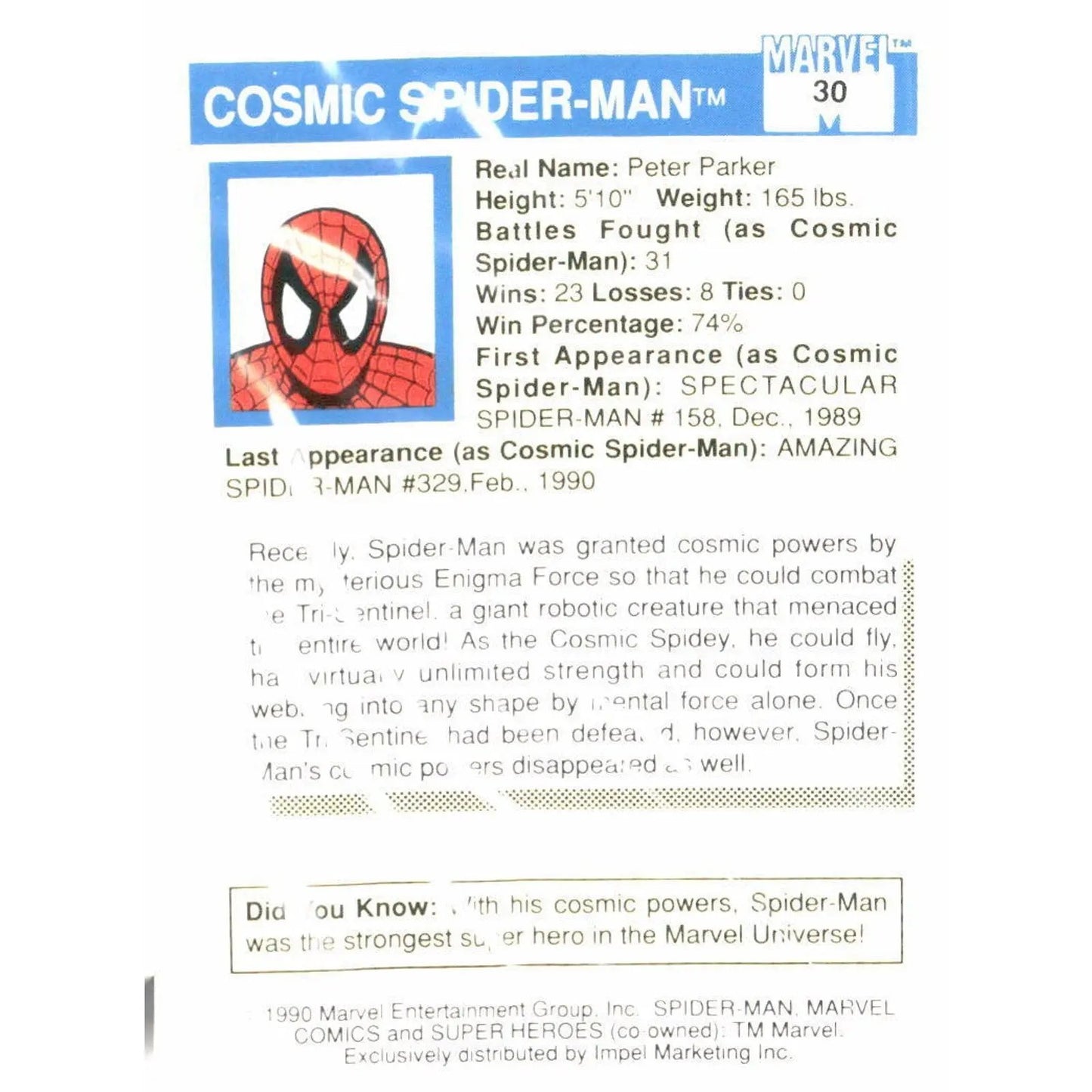 1990 Impel Marvel Universe #62 Enchantress - MOD Shop LLC