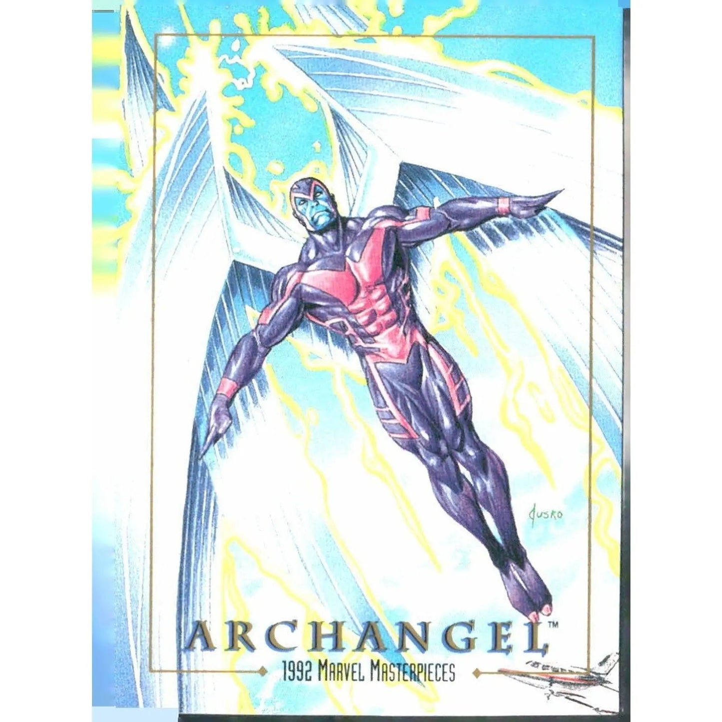 1992 SkyBox Marvel Masterpieces #8 Archangel - MOD Shop LLC