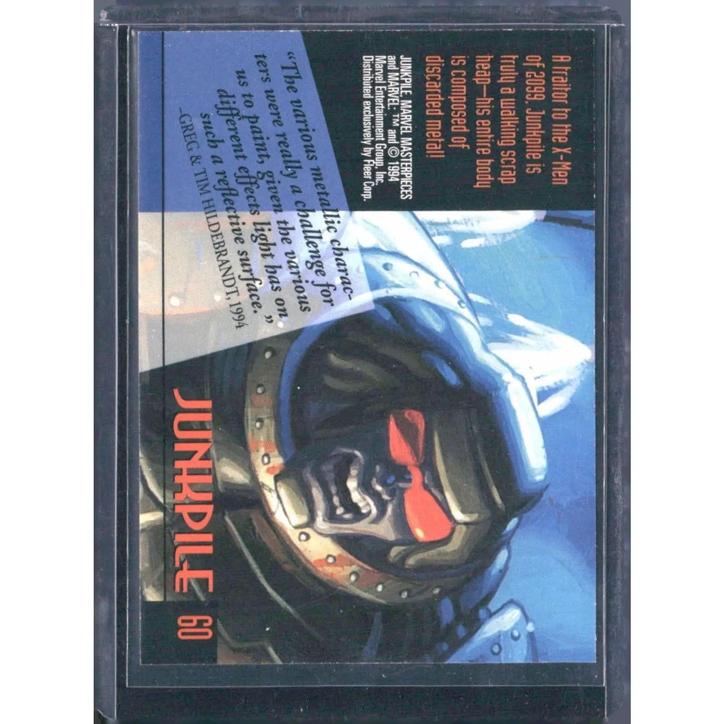 1994 Fleer Marvel Masterpieces Hildebrandt Brothers #60 Junkpile - MOD Shop LLC