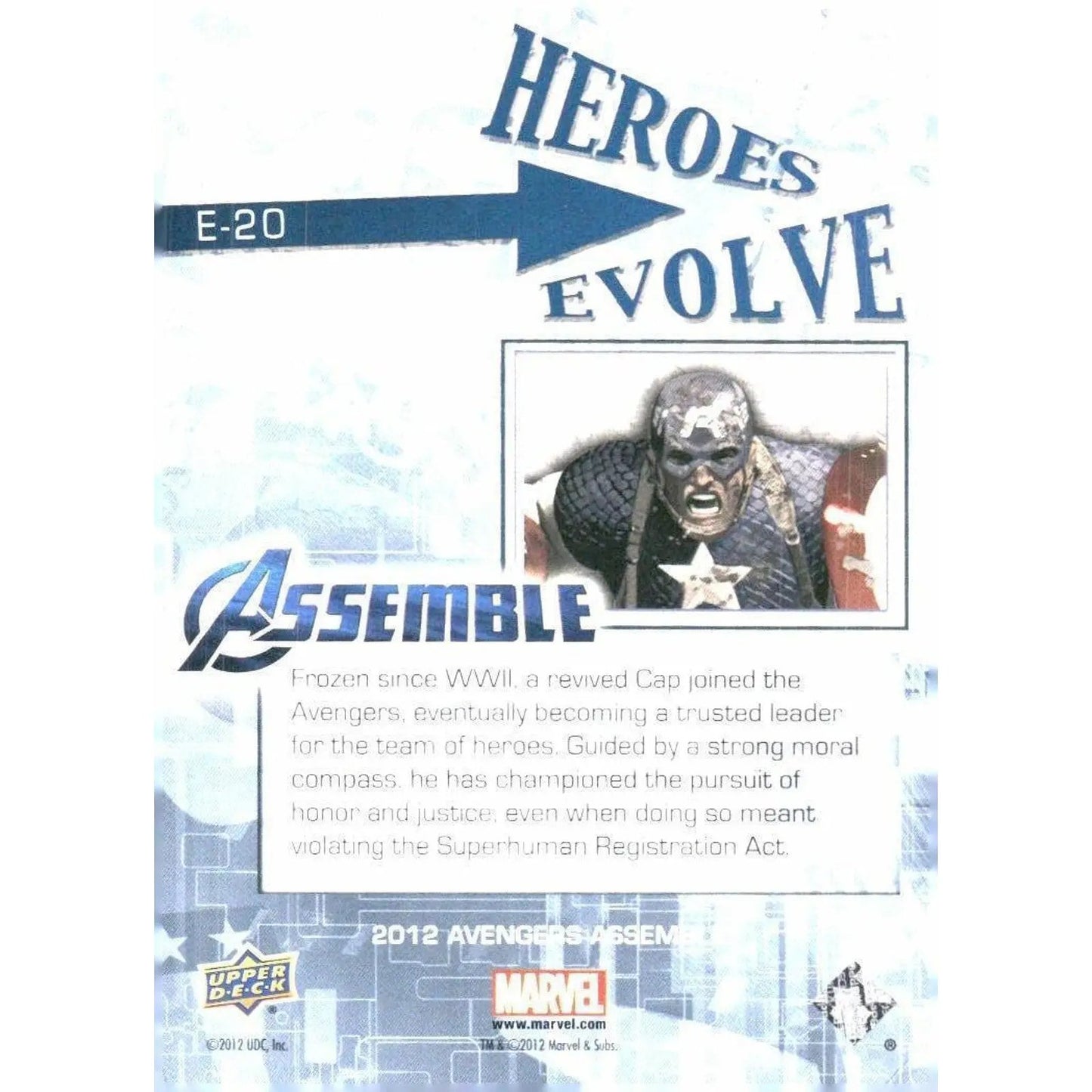 2011 Upper Deck Captain America The First Avenger #C - 8 Captain America Annual #8 - MOD Shop LLC