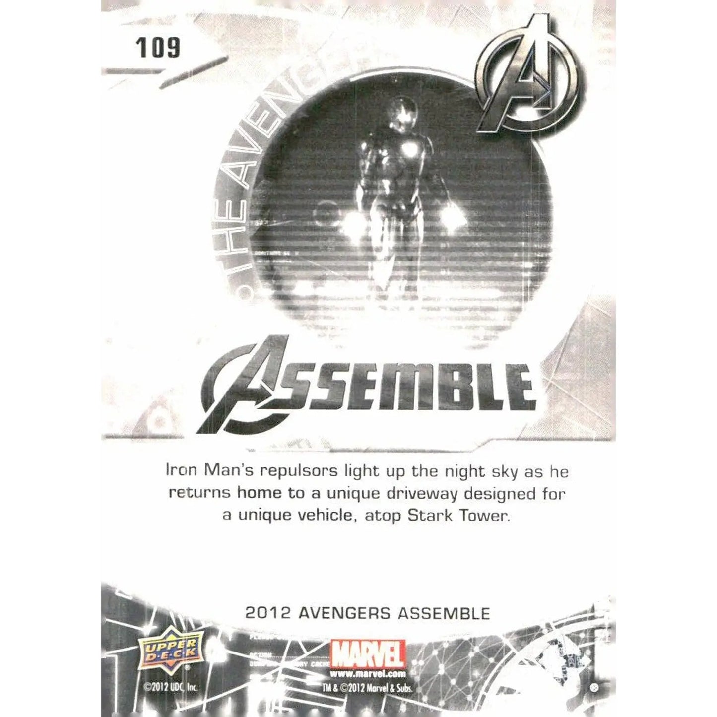 2012 Upper Deck Avengers Assemble #109 Avengers - MOD Shop LLC