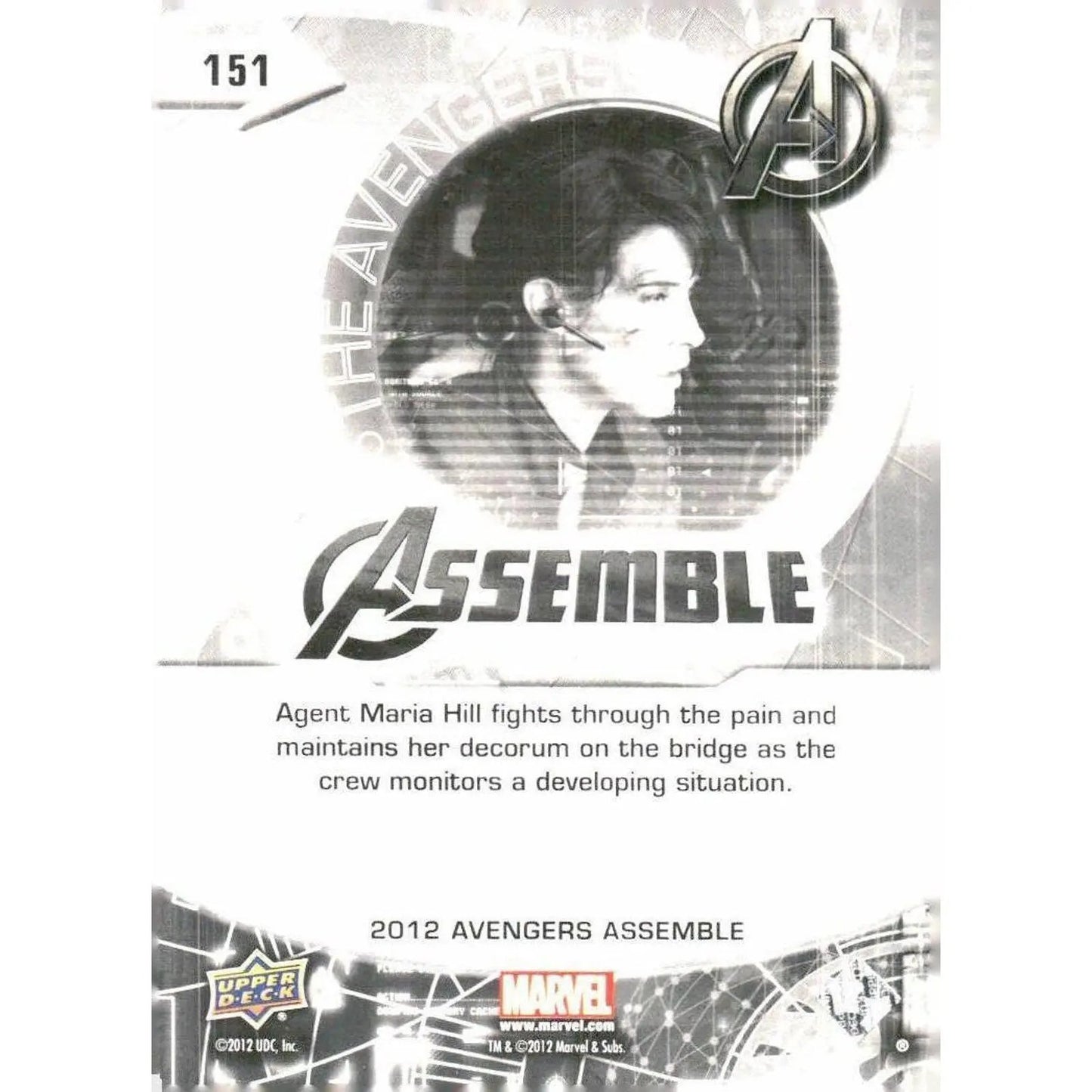 2012 Upper Deck Avengers Assemble #151 Avengers - MOD Shop LLC