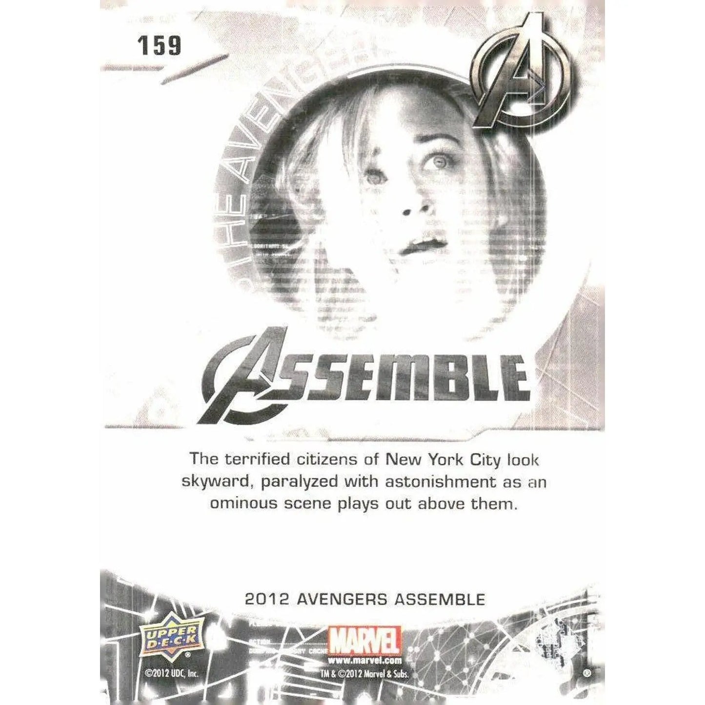 2012 Upper Deck Avengers Assemble #159 Avengers - MOD Shop LLC