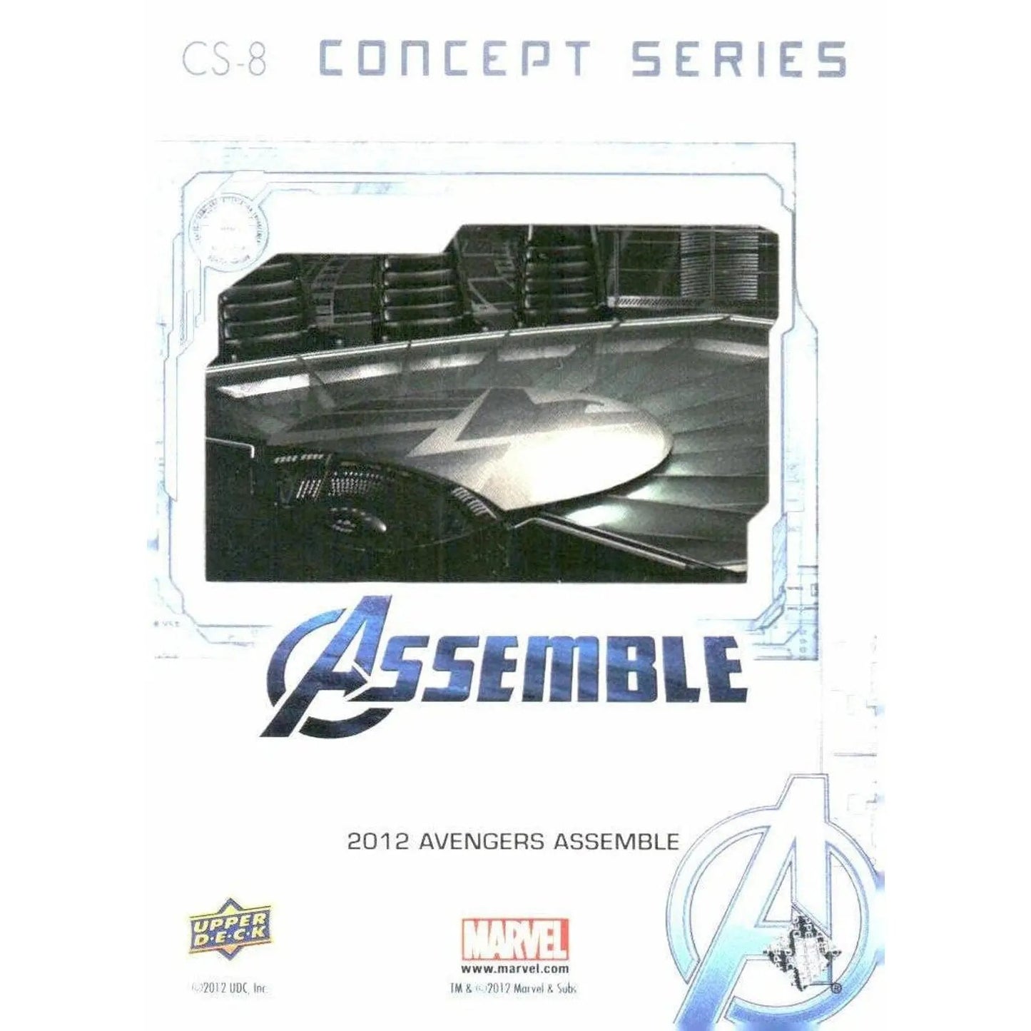 2012 Upper Deck Avengers Assemble #CS - 8 S.H.I.E.L.D. Conference Room Insert - MOD Shop LLC