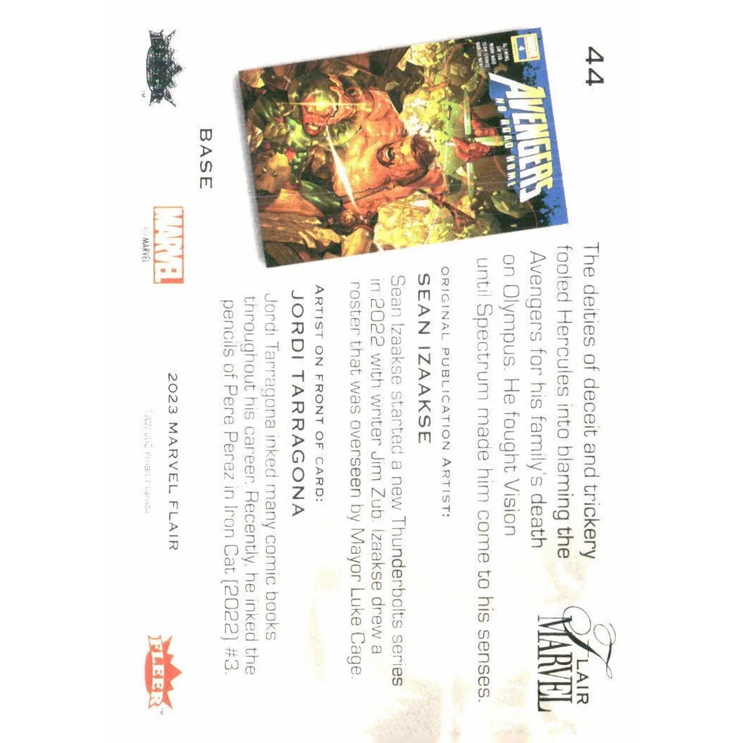 2023 Flair Marvel #44 Hercules Base - MOD Shop LLC