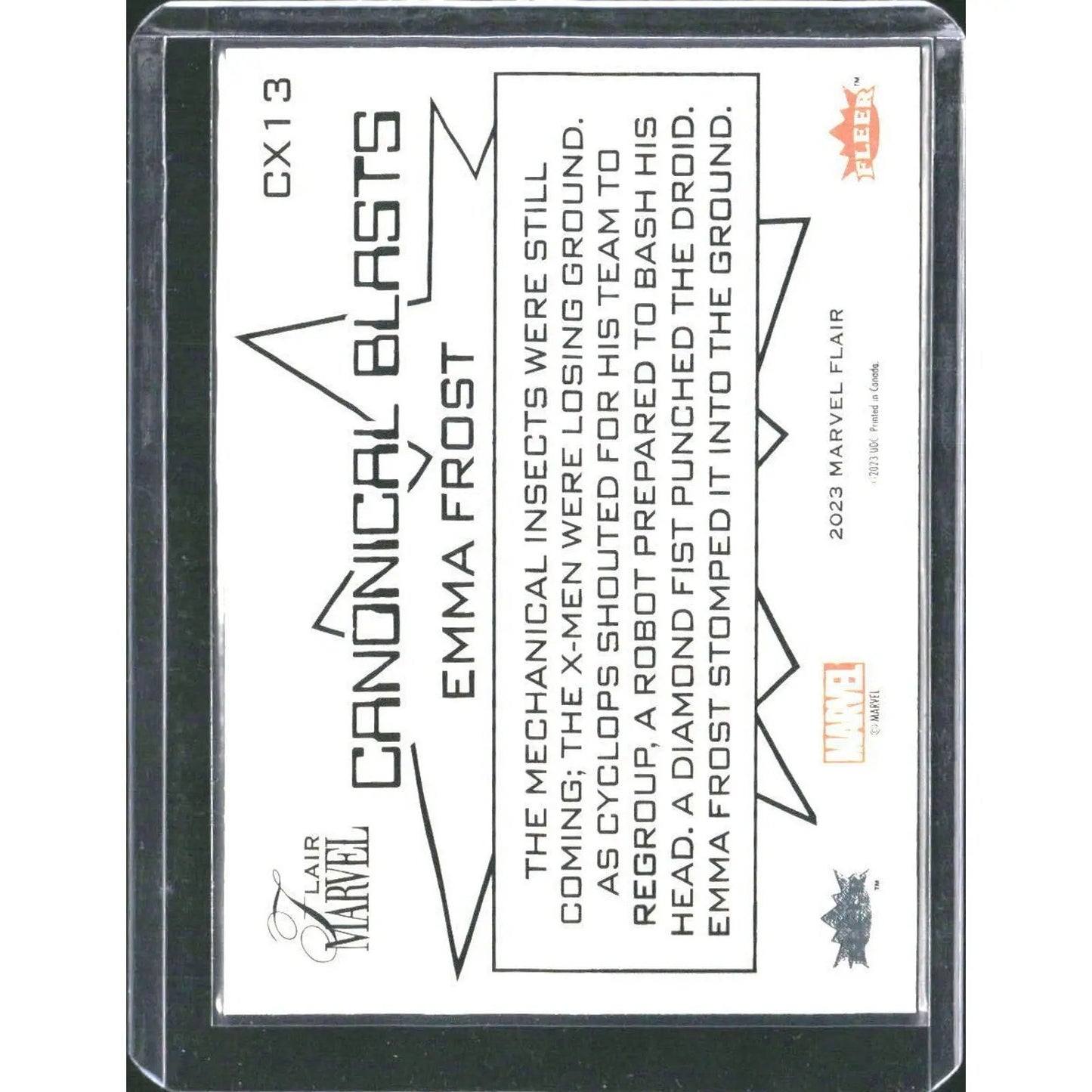 2023 Flair Marvel #CX13 Emma Frost - MOD Shop LLC