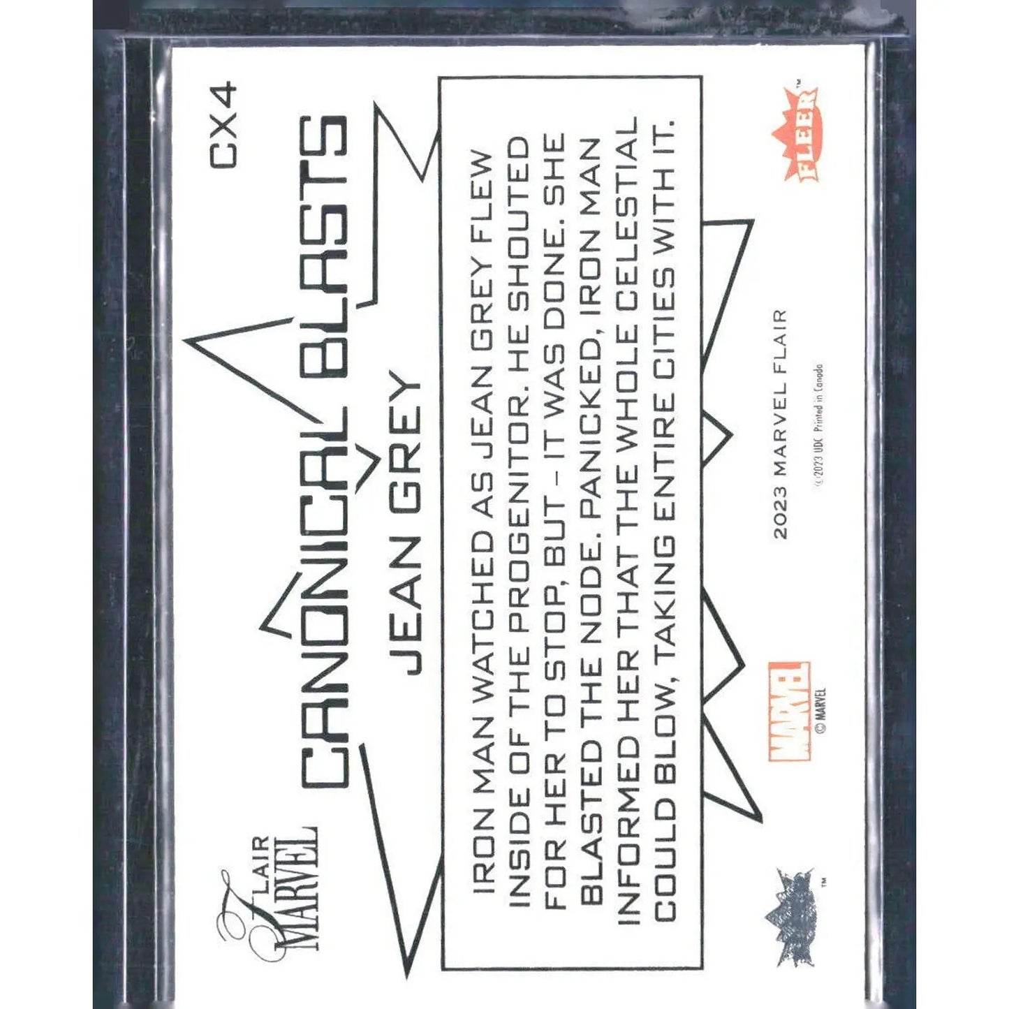 2023 Flair Marvel #CX4 Jean Grey - MOD Shop LLC