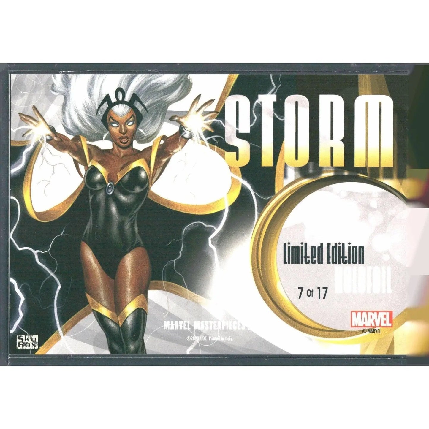 2024 SkyBox Marvel Masterpieces XL #7 OF 17 Storm Holofoil - MOD Shop LLC