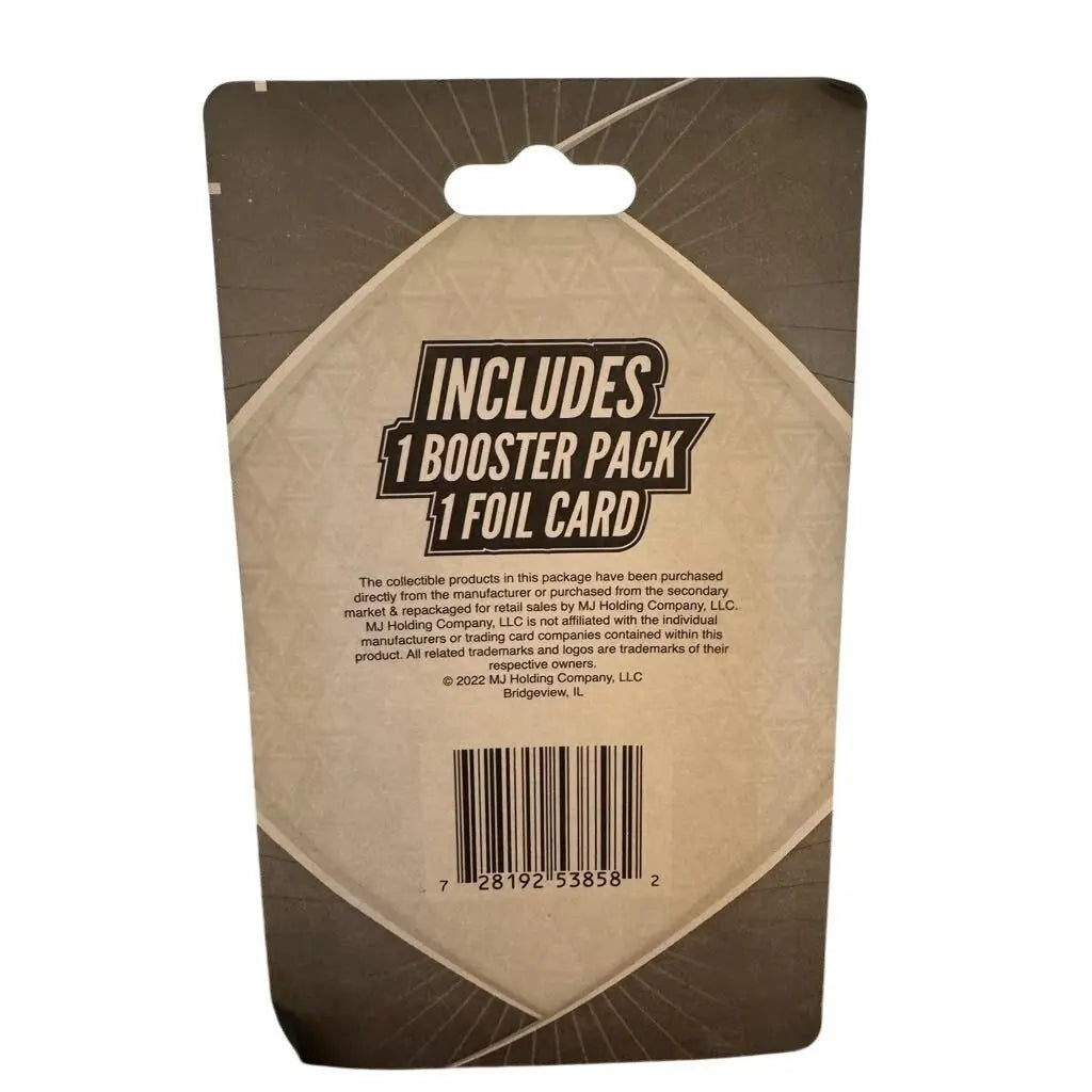 2025 MJH Pokemon Booster Pack and Foil - 1 Foil Guaranteed - MOD Shop LLC