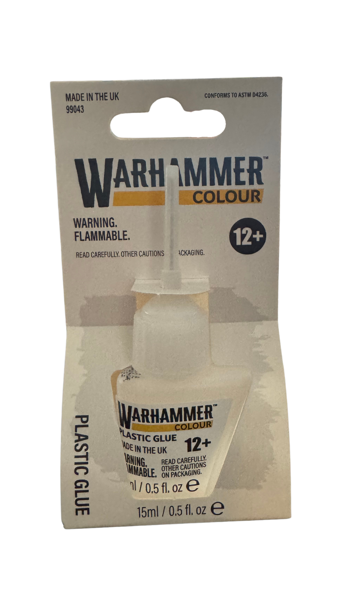 Warhammer Plastic Glue 15ml | Games Workshop Polystyrene Cement (99043)