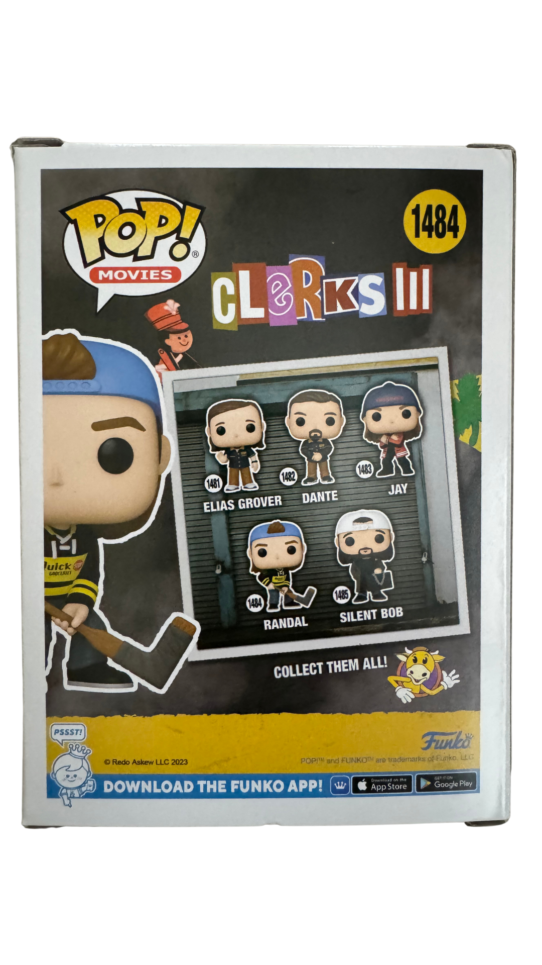 Funko Pop! Movies Clerks III Randal #1484 Vinyl Figure — Hockey Jersey | MOD Shop