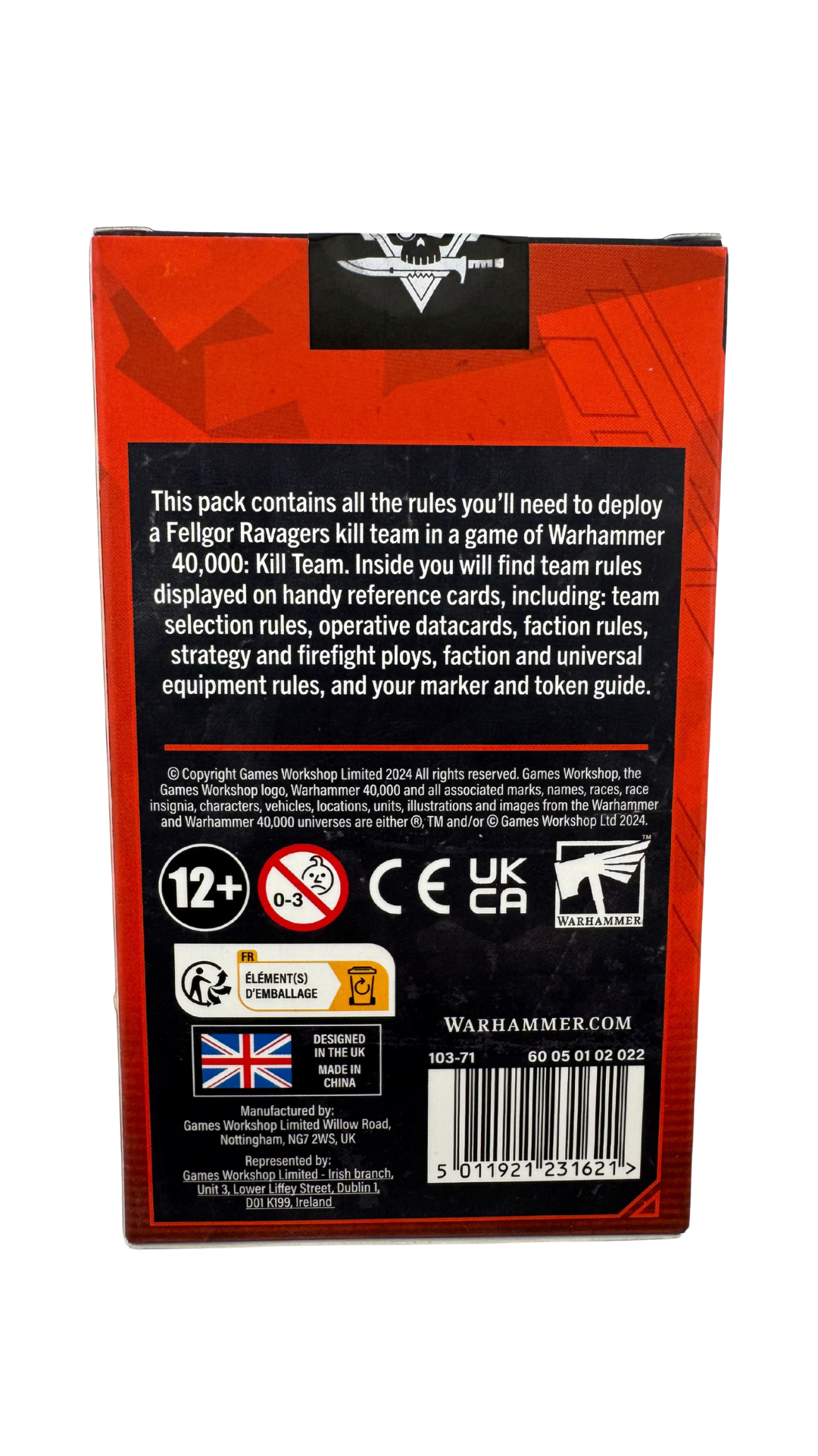 Kill Team Fellgor Ravagers Datacards | Warhammer 40,000 Kill Team Rules Cards