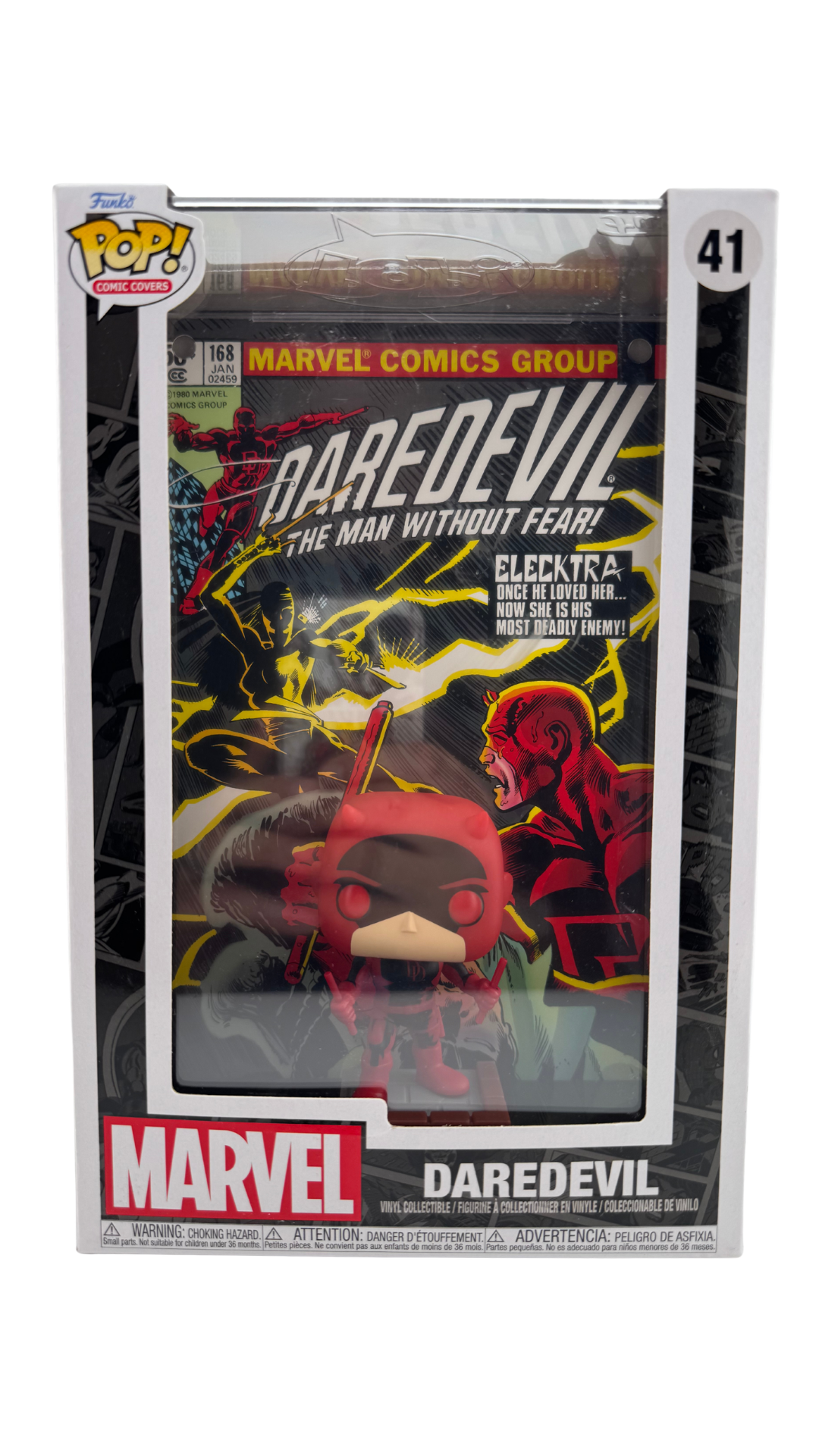 Funko Pop! Comic Covers Daredevil #41 | Marvel Daredevil #168 Elektra First Appearance Cover