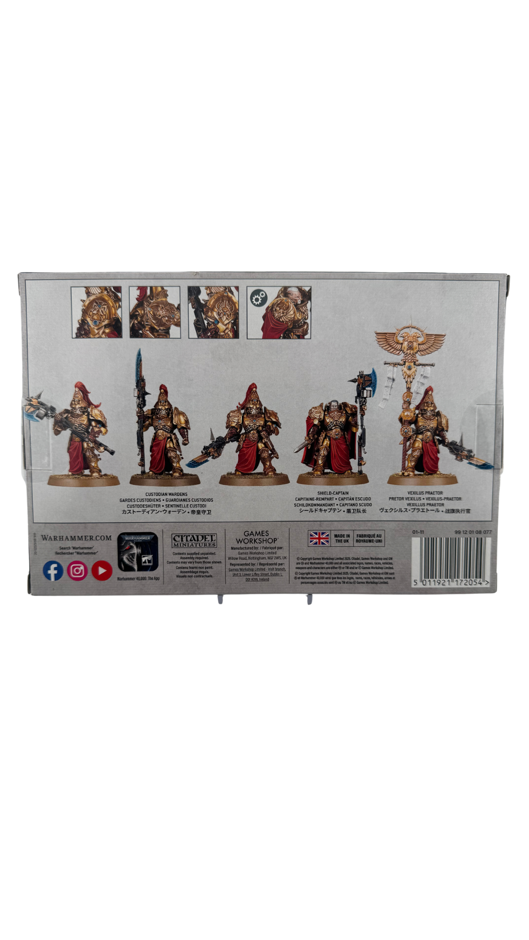 Warhammer 40,000: Adeptus Custodes Custodian Wardens (01-11)