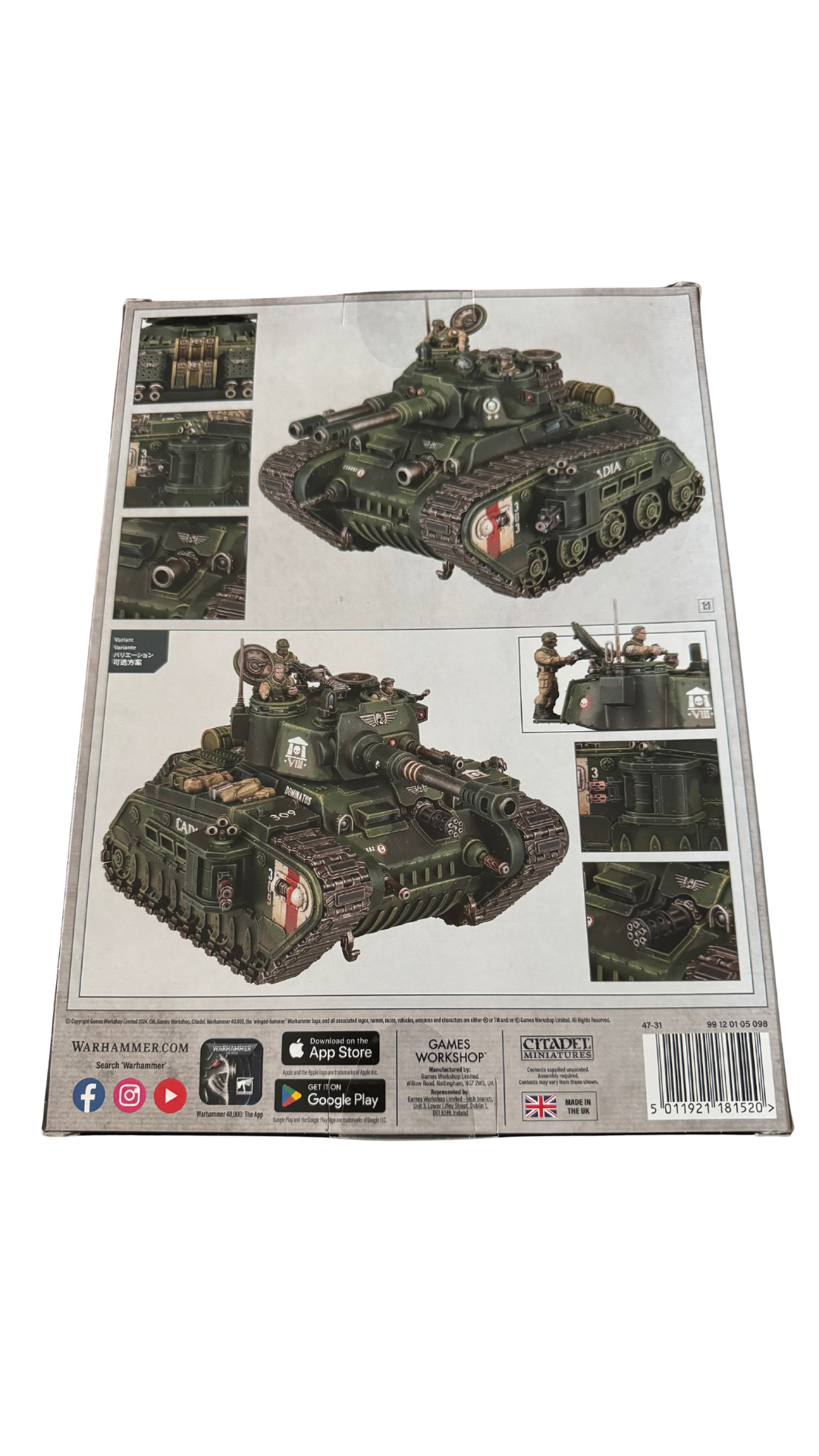 Rogal Dorn Battle Tank | Warhammer 40K Astra Militarum | MOD Shop