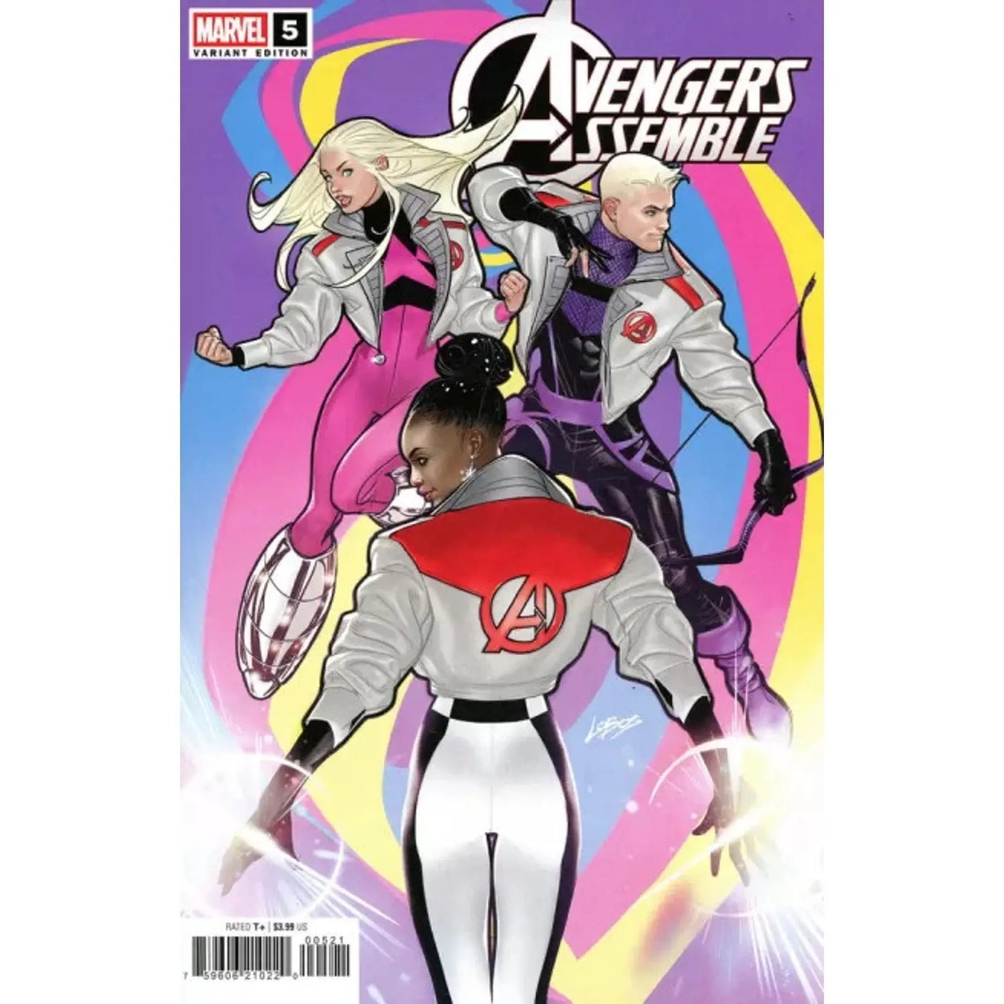 Avengers Assemble, Vol. 3 5B Lobos Avengers Jacket Variant - MOD Shop LLC