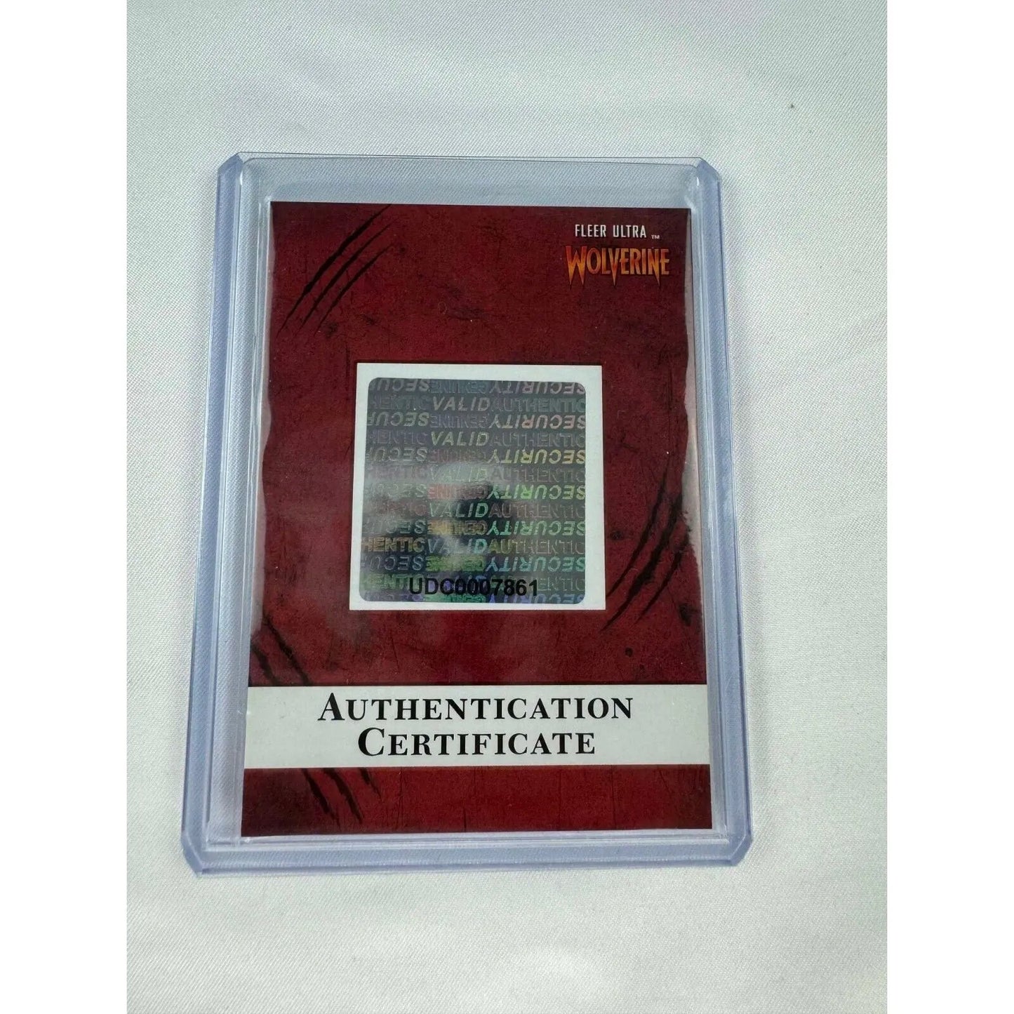 Banshee Red Animation Cell Gilberto Martimiano Auto 06/13 Fleer Ultra Wolverine - MOD Shop LLC