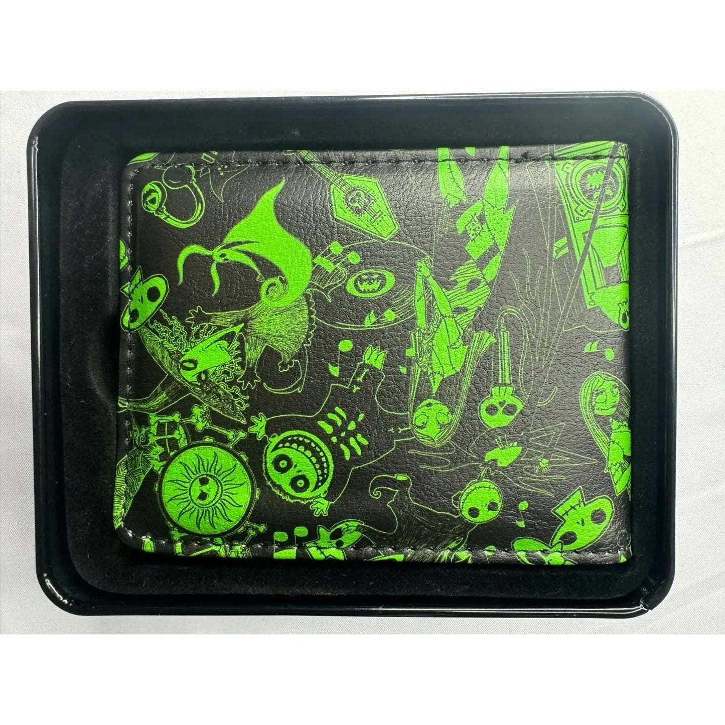Buckle - Down Bi - fold Wallet - Disney & Tim Burton Nightmare Before Christmas NIB - MOD Shop LLC