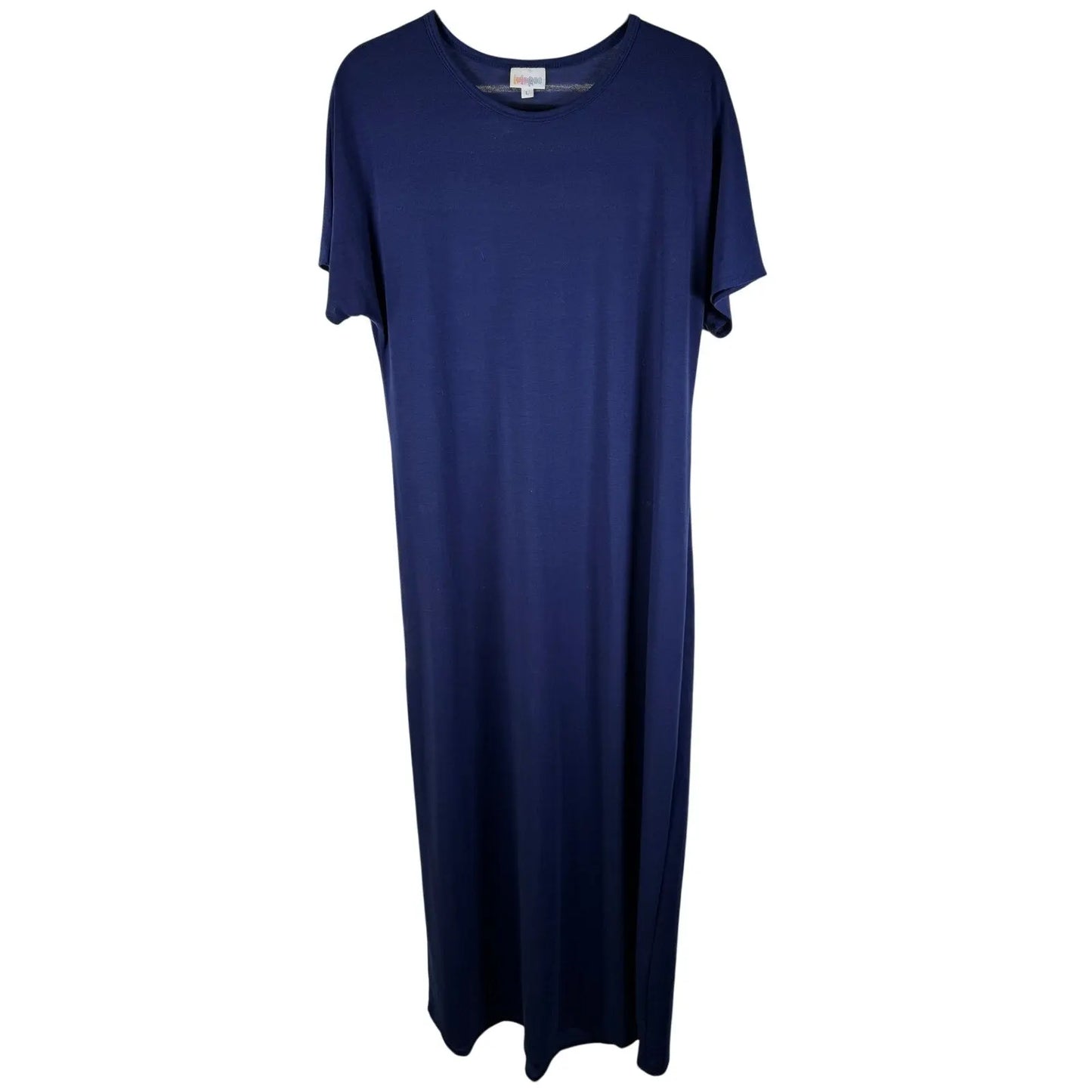 Lularoe - Maria - L - EUC - Women's Full Length Maxi Dress - Blue