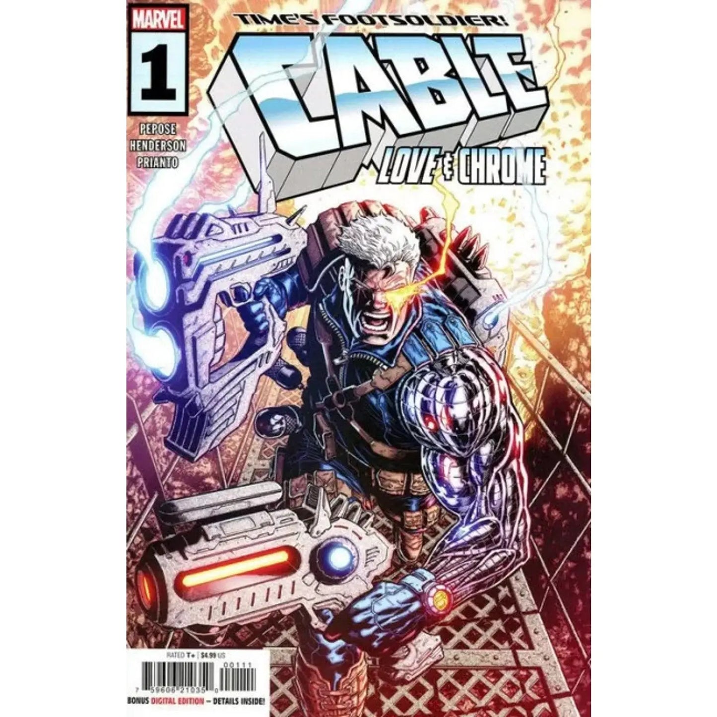 Cable: Love and Chrome 1A Ian Churchill Regular - MOD Shop LLC