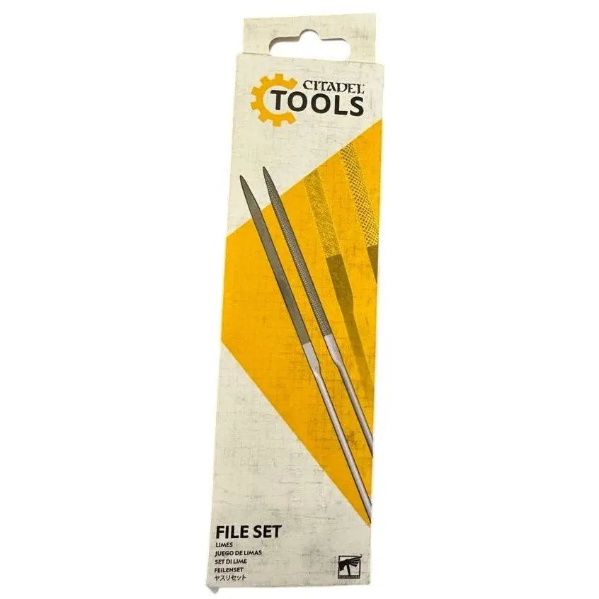 Citadel File Set - Professional Miniature Modeling Tools | Rough & Fine Files for Warhammer 40K & Scale Models | Games Workshop - MOD Shop LLC