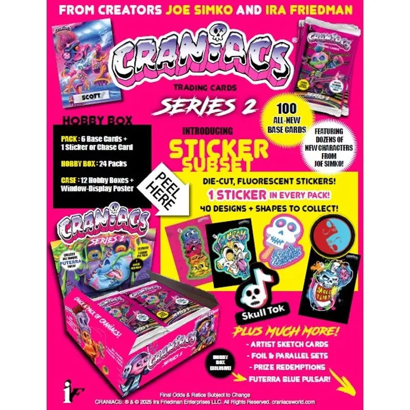 Craniacs Series 2 Hobby Box - MOD Shop LLC