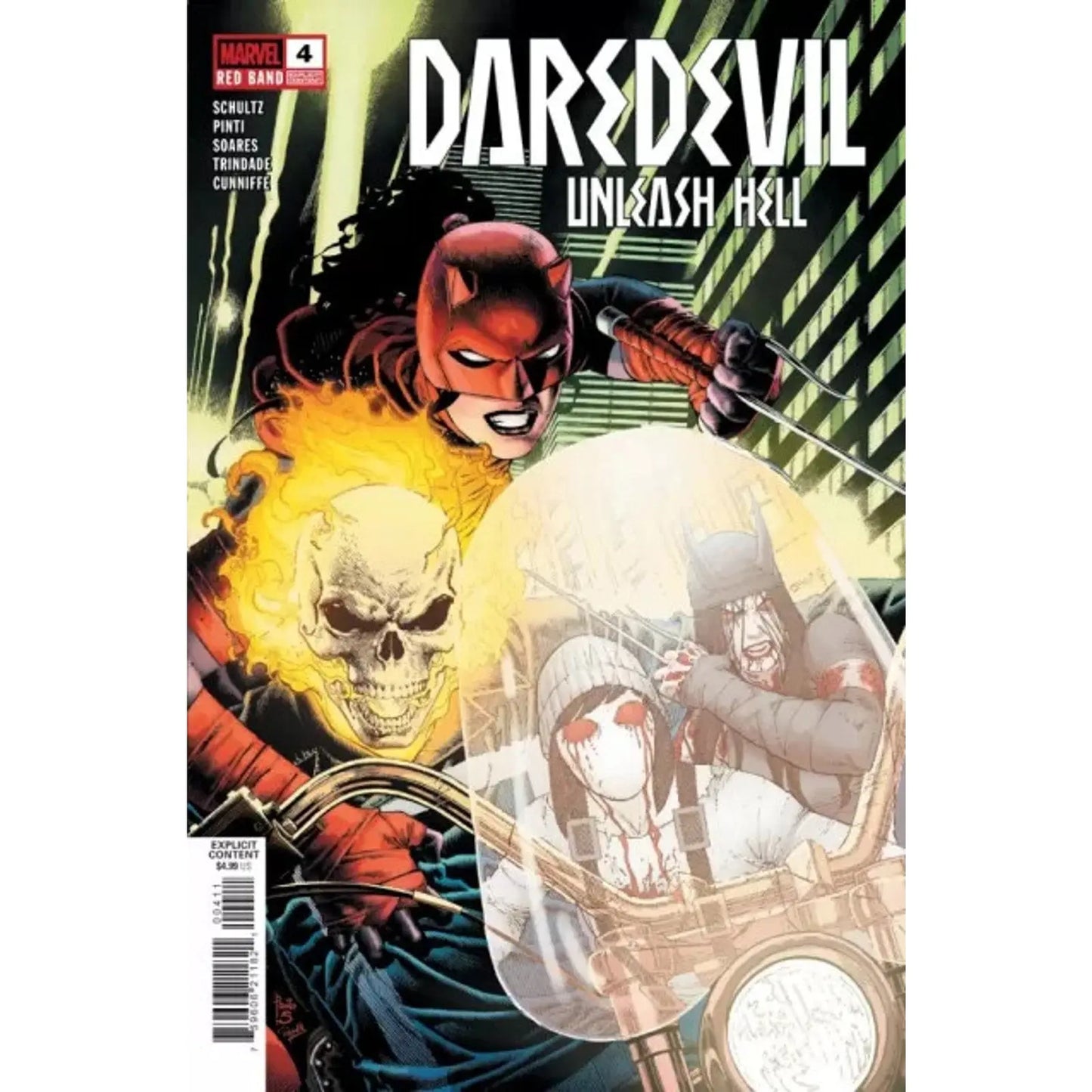 Daredevil: Unleash Hell - Red Band 4A Paulo Siqueira Regular - MOD Shop LLC