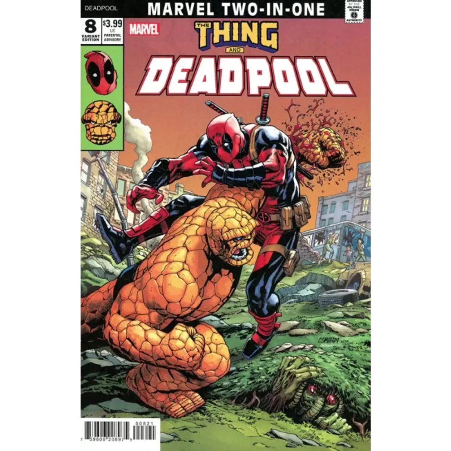 Deadpool, Vol. 9 8B Cory Smith Marvel Two - in - One Variant - MOD Shop LLC