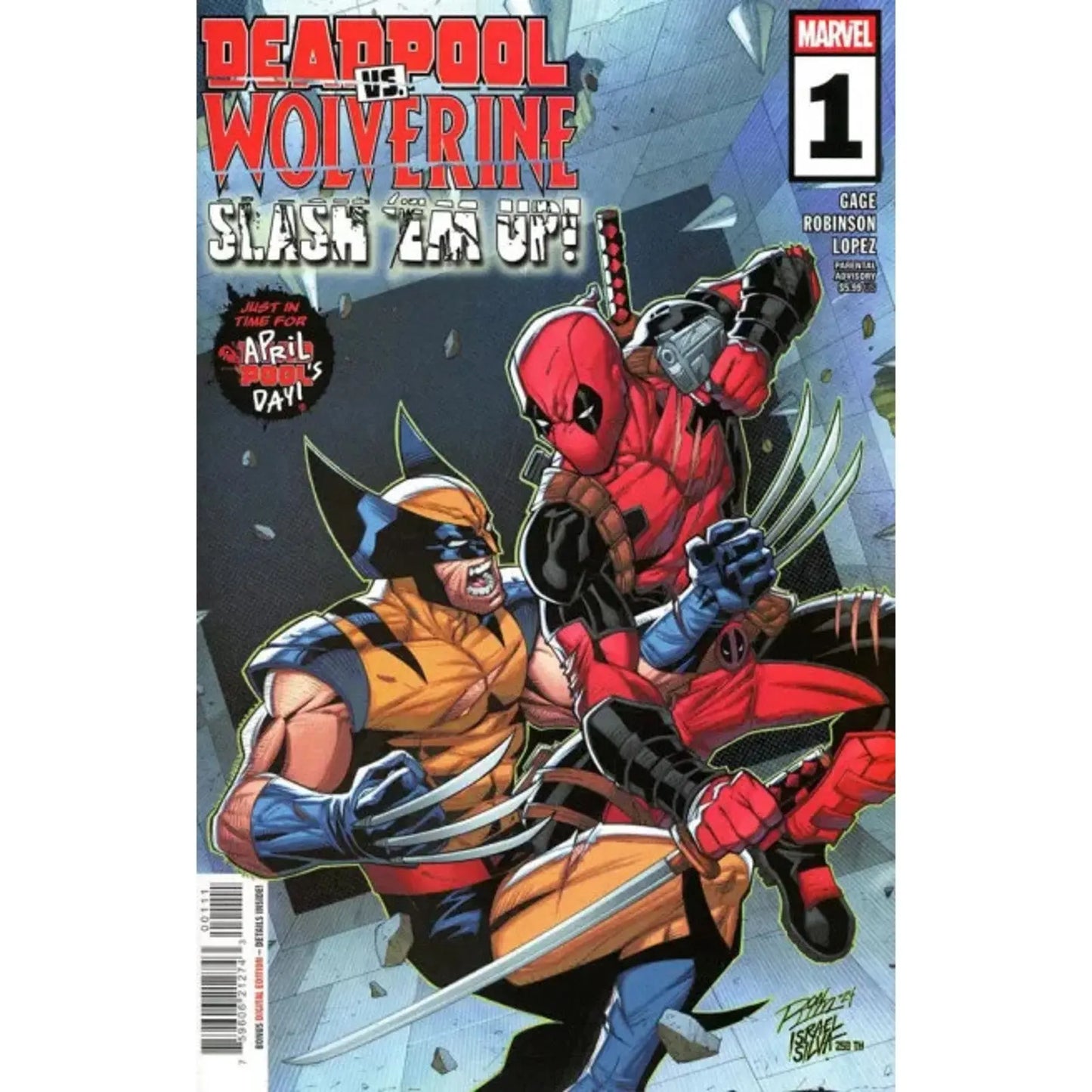 Deadpool Vs. Wolverine Slash Em Up! 1A Ron Lim Regular - MOD Shop LLC