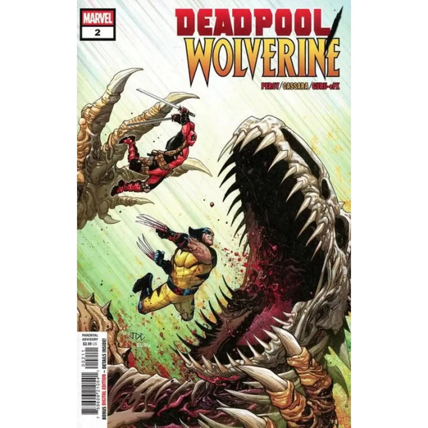 Deadpool / Wolverine 2A Joshua Cassara Regular - MOD Shop LLC