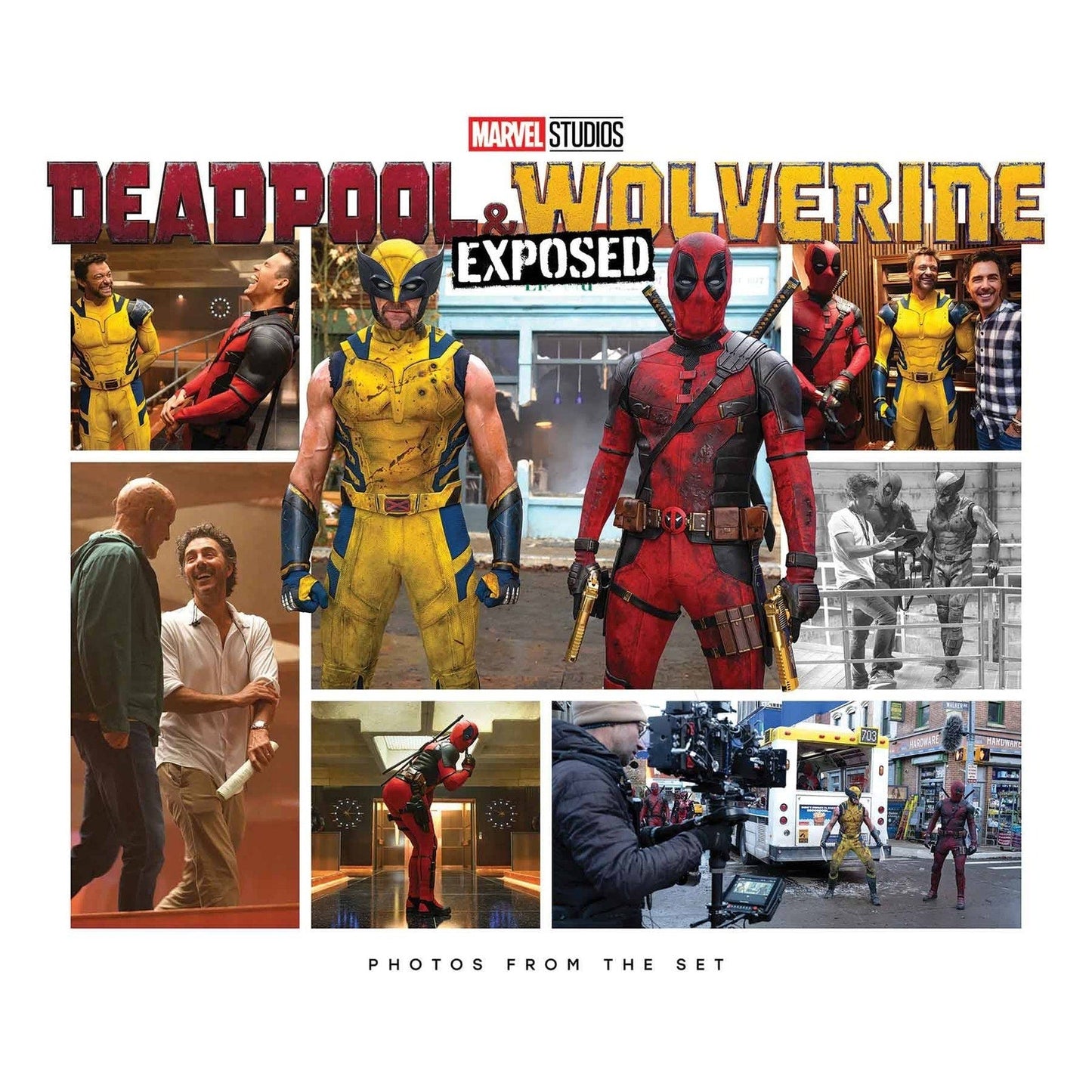 Deadpool & Wolverine Exposed Photos from the Set - Hardcover - MOD Shop LLC