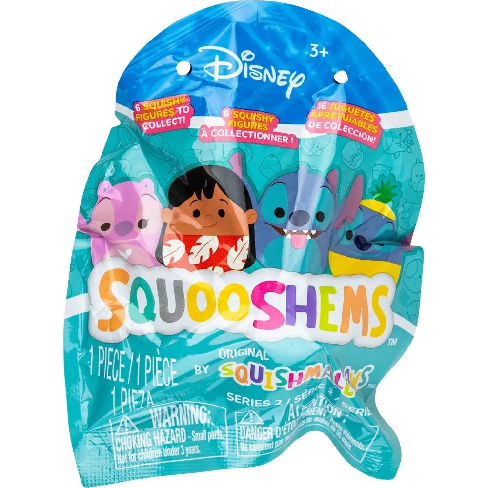 Disney Stitch Squooshems by Squishmallows - Single Blind Bag - MOD Shop LLC
