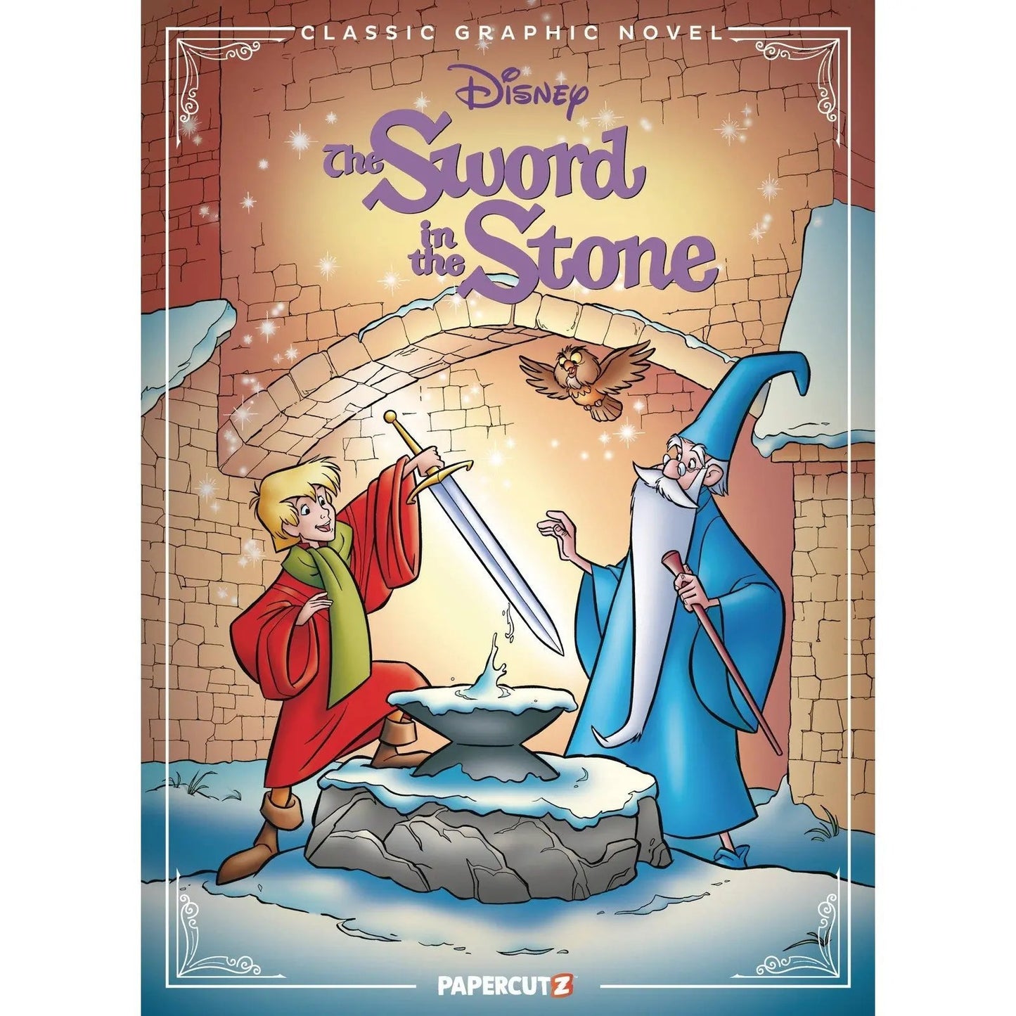 Disney - The Sword in the Stone - Classic Graphic Novel - Paperback - MOD Shop LLC