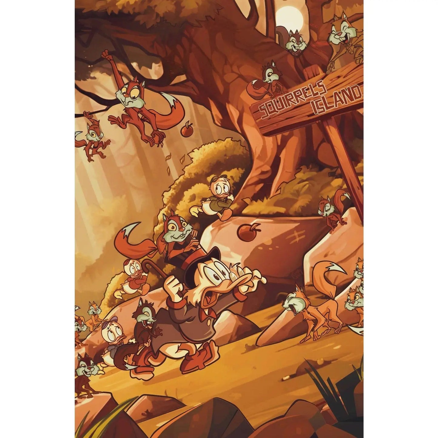 Ducktales #2 Cover H - Tomaselli - Metal Premium Variant Comic - MOD Shop LLC