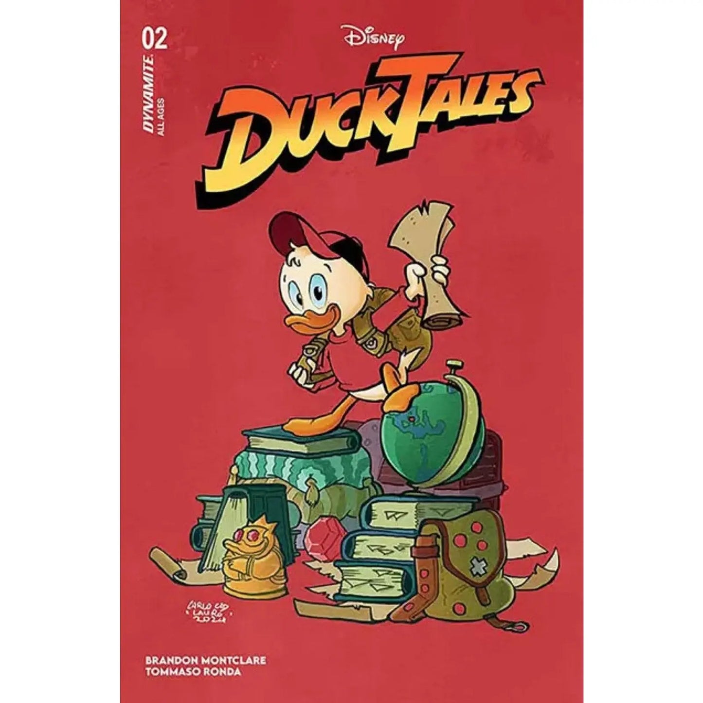 Ducktales (Dynamite Entertainment) 2S Carlo Lauro Incentive Foil Variant (1:10) - MOD Shop LLC