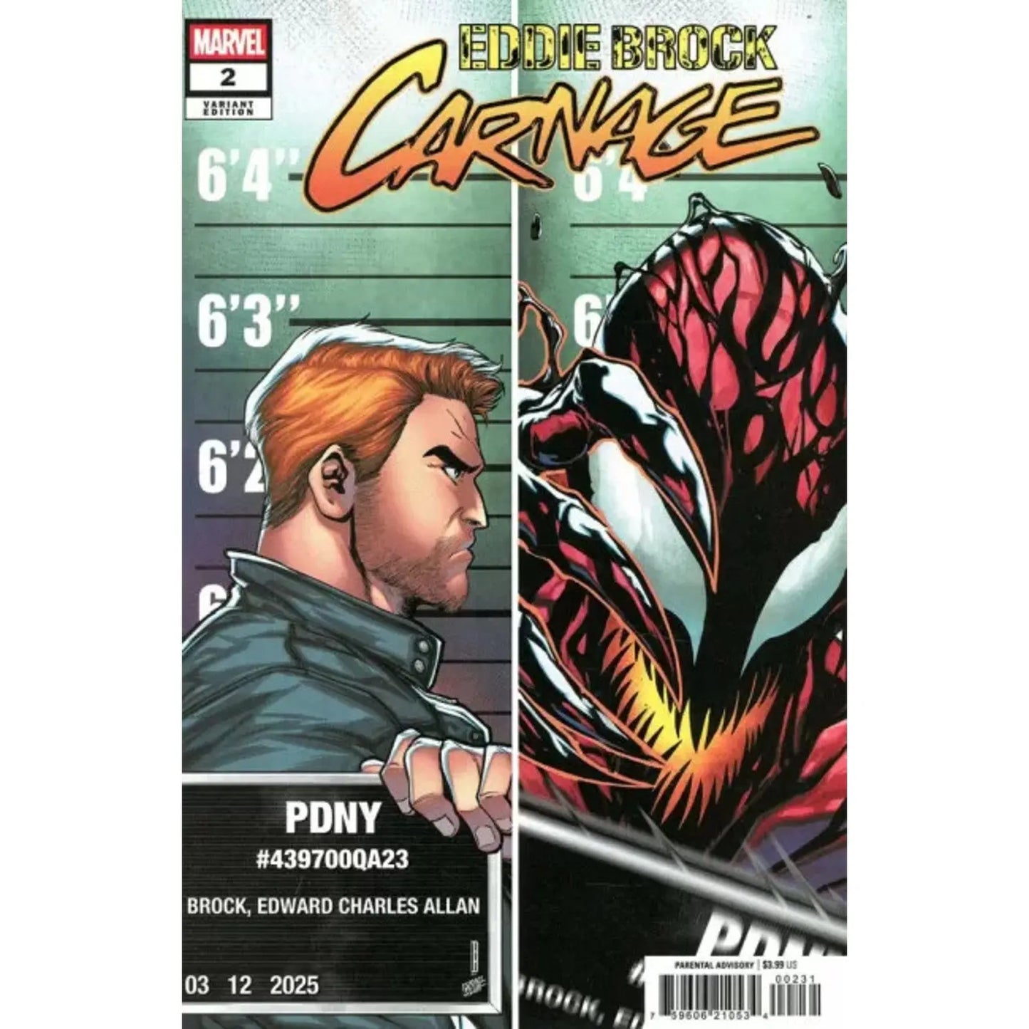 Eddie Brock: Carnage 2C David Baldeón Variant - MOD Shop LLC