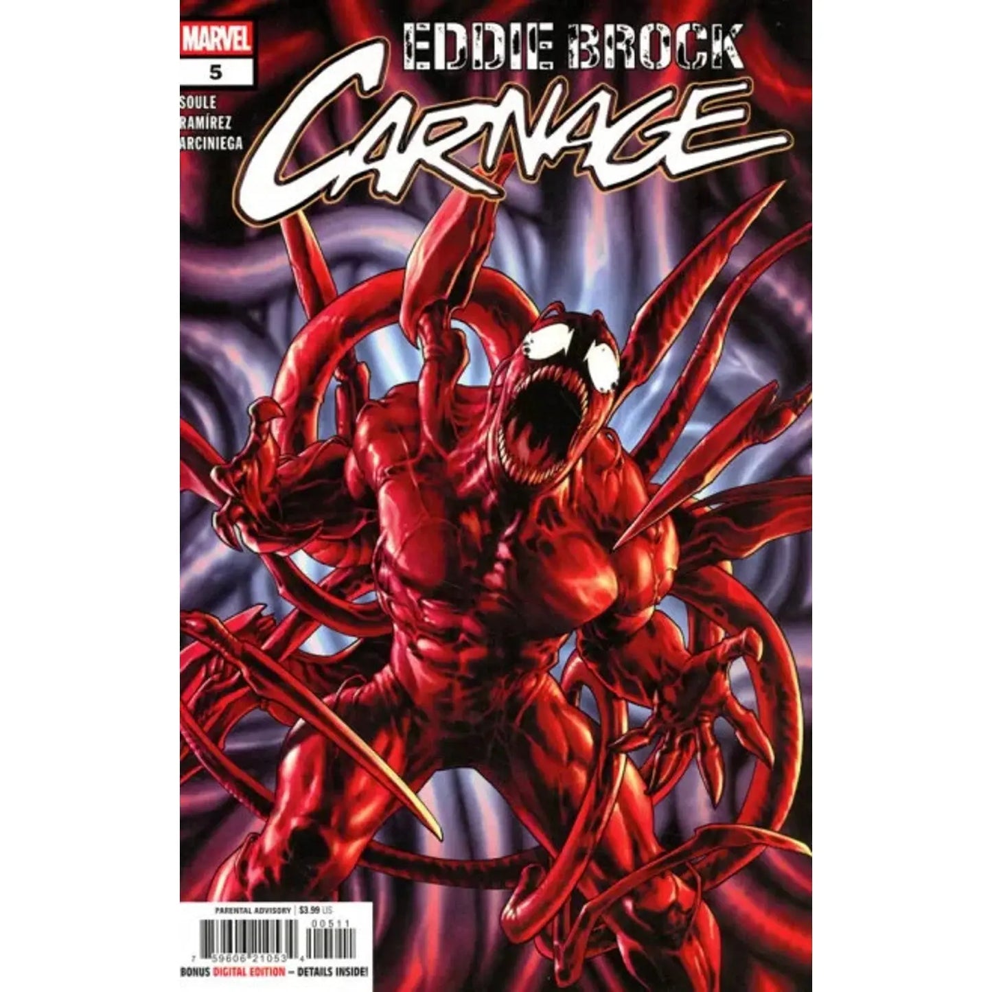 Eddie Brock: Carnage 5A Jesús SaÃz Regular - MOD Shop LLC