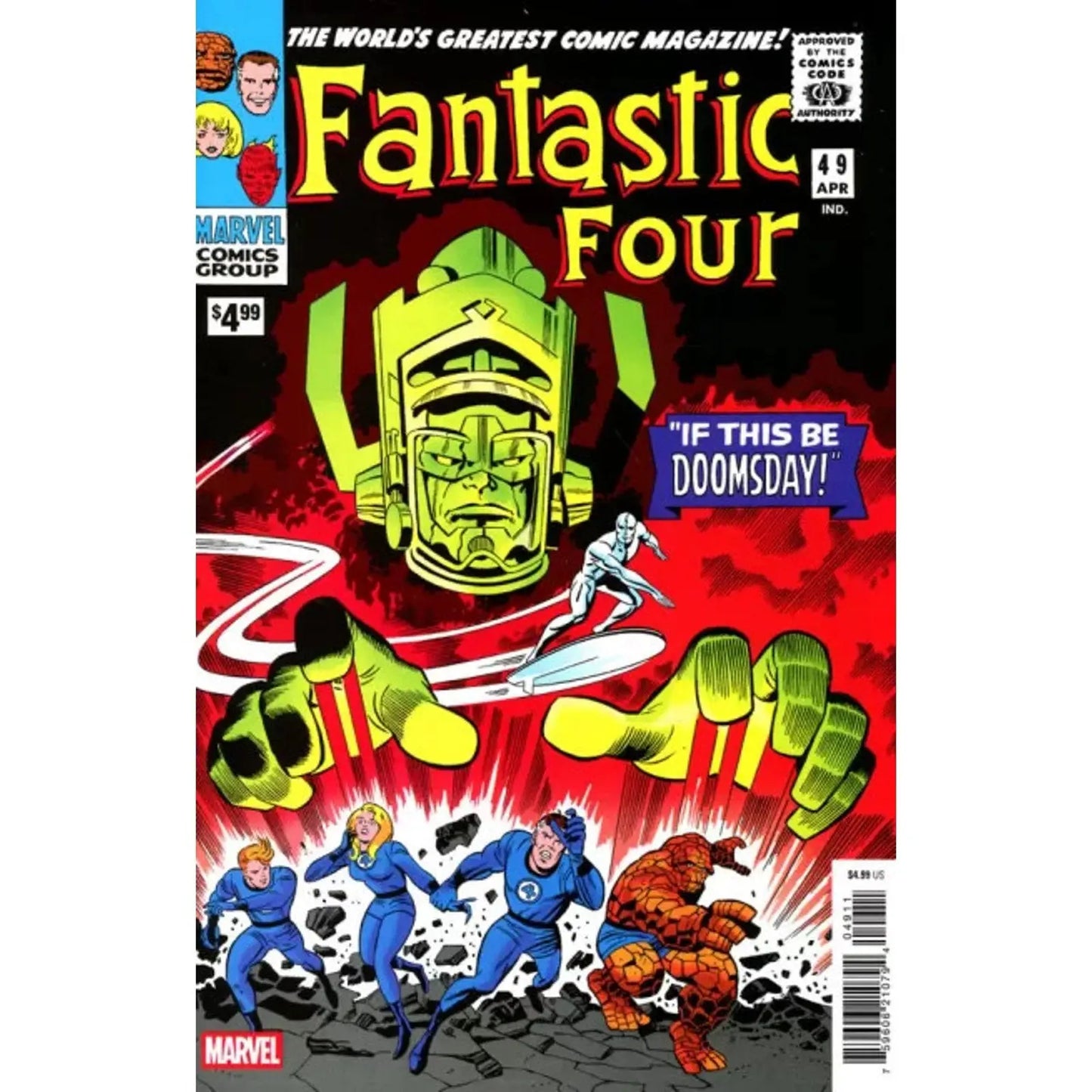 Fantastic Four, Vol. 1 49C Facsimile - MOD Shop LLC
