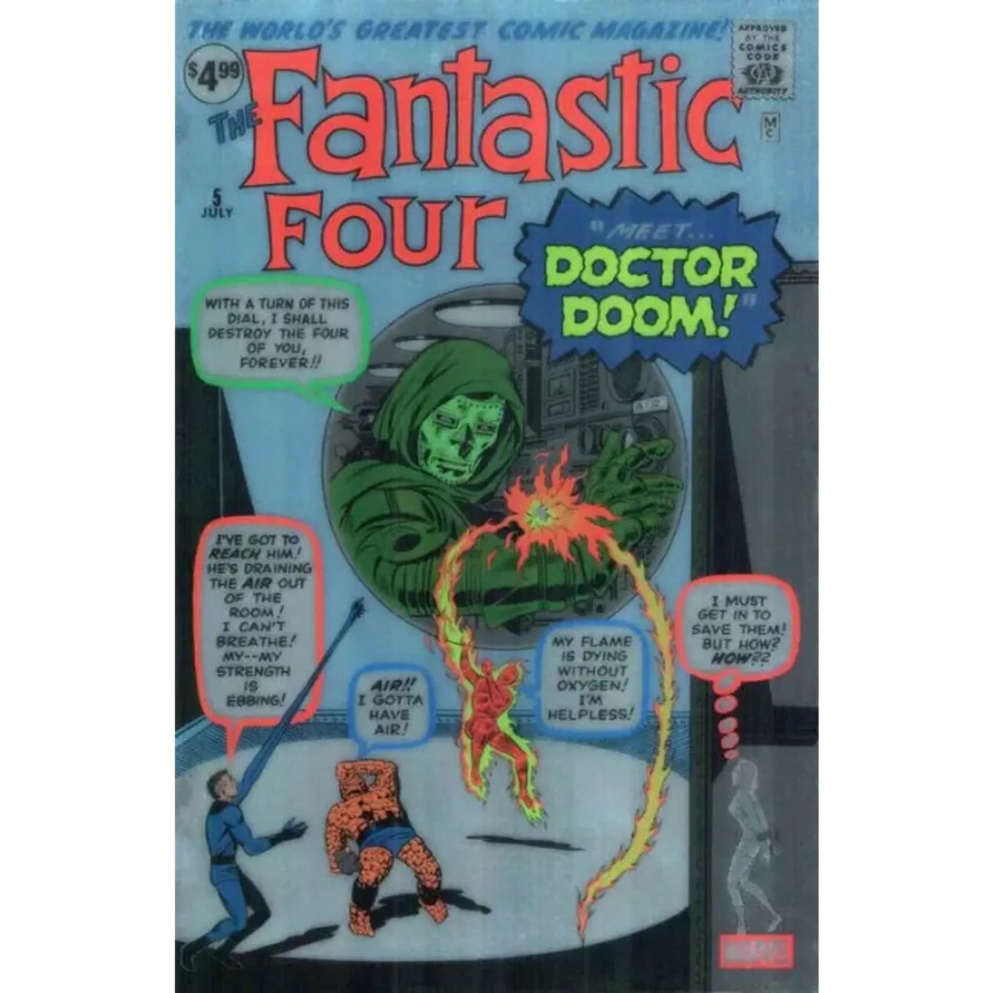 Fantastic Four, Vol. 1 5E Facsimile Foil Variant - MOD Shop LLC