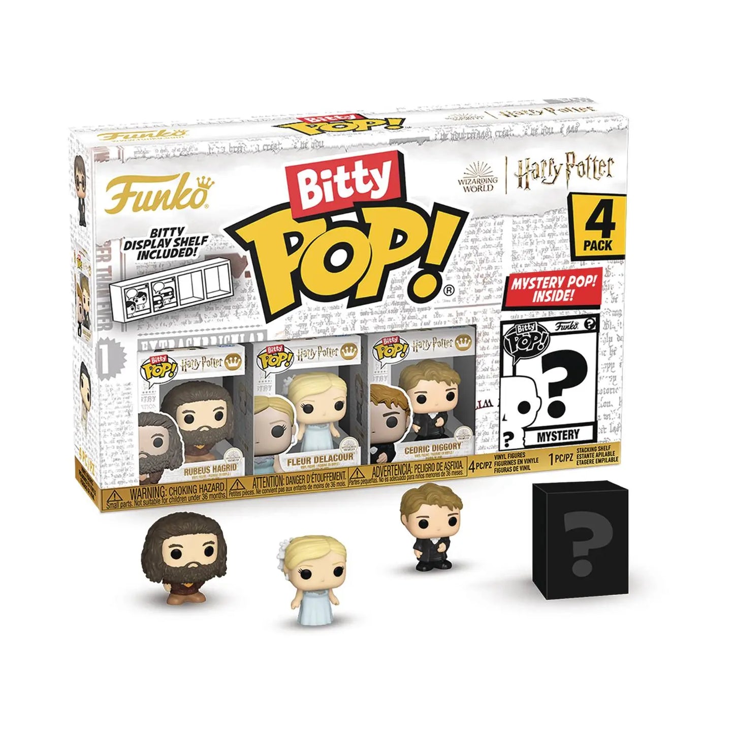 Funko Bitty Pop! - Harry Potter - Goblet of Fire - Hagrid 4 - pack - MOD Shop LLC