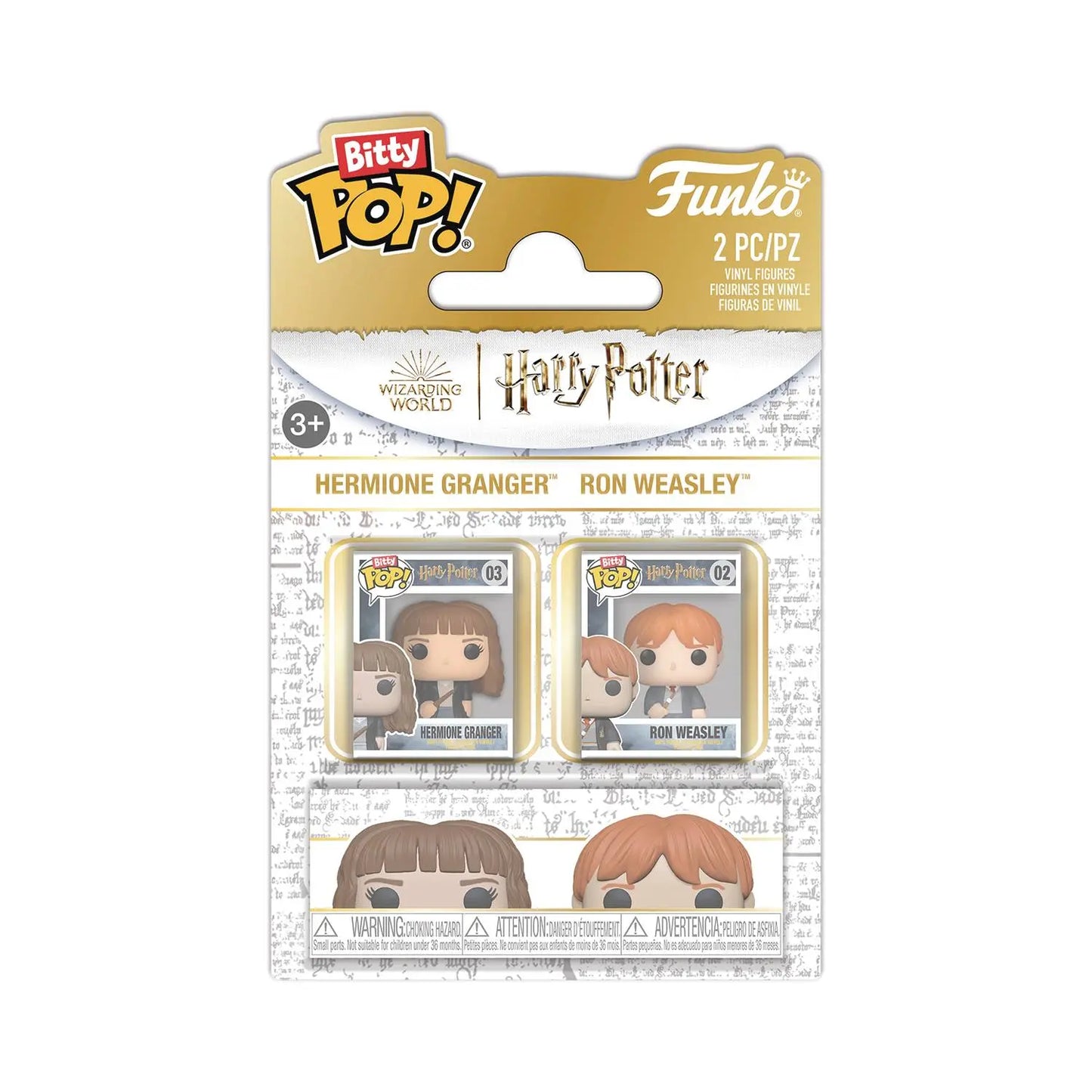 Funko Bitty Pop! - Harry Potter - Ron & Hermione 2 pack - MOD Shop LLC