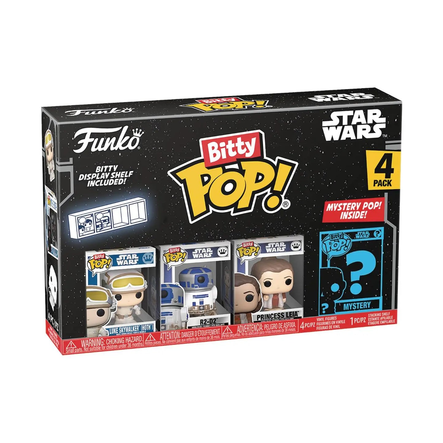Funko Bitty Pop! - Star Wars - S2 Luke - 4 - pack - MOD Shop LLC