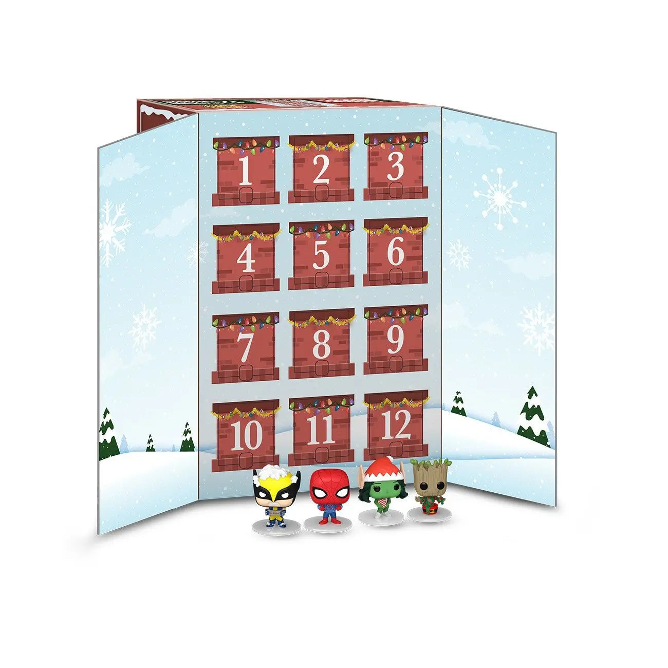 Funko Pocket Pop - Marvel - 12 Day Countdown Calendar - MOD Shop LLC