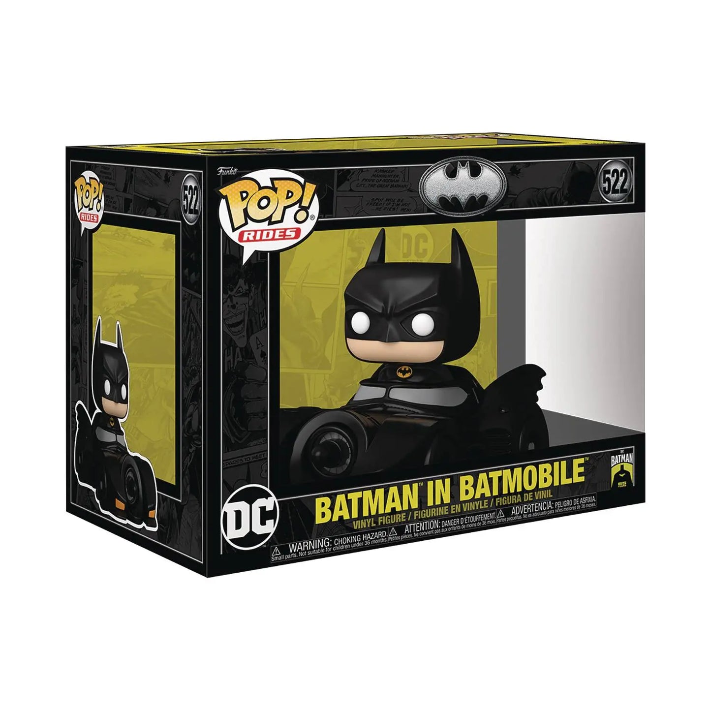 Funko Pop! Deluxe Batman 85th Batman with Batmobile 522 - MOD Shop LLC