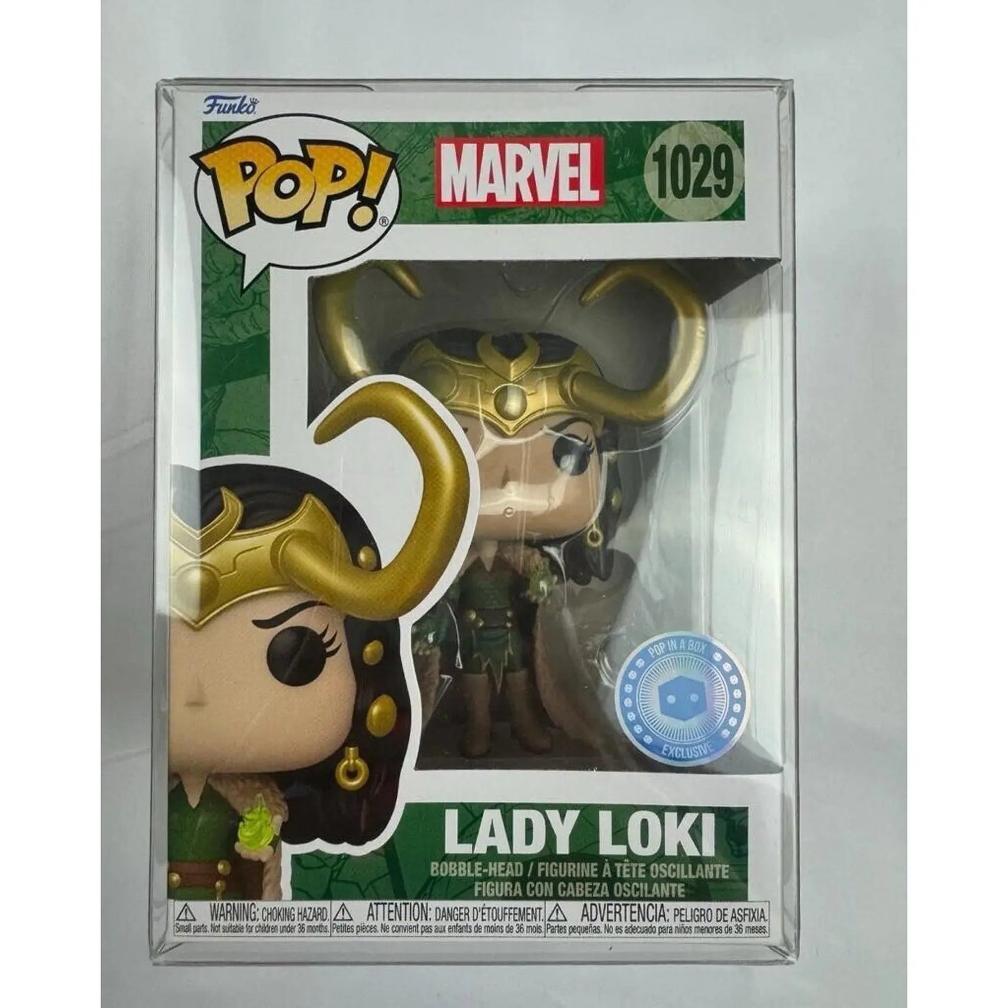 Funko Pop Lady Loki #1029 Marvel Comics Avengers Vinyl Figure w/ Protector PIAB - MOD Shop LLC