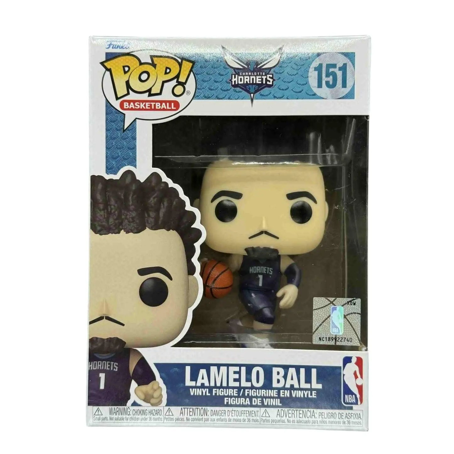 Funko Pop! NBA – LaMelo Ball 151 (Charlotte Hornets) - MOD Shop LLC