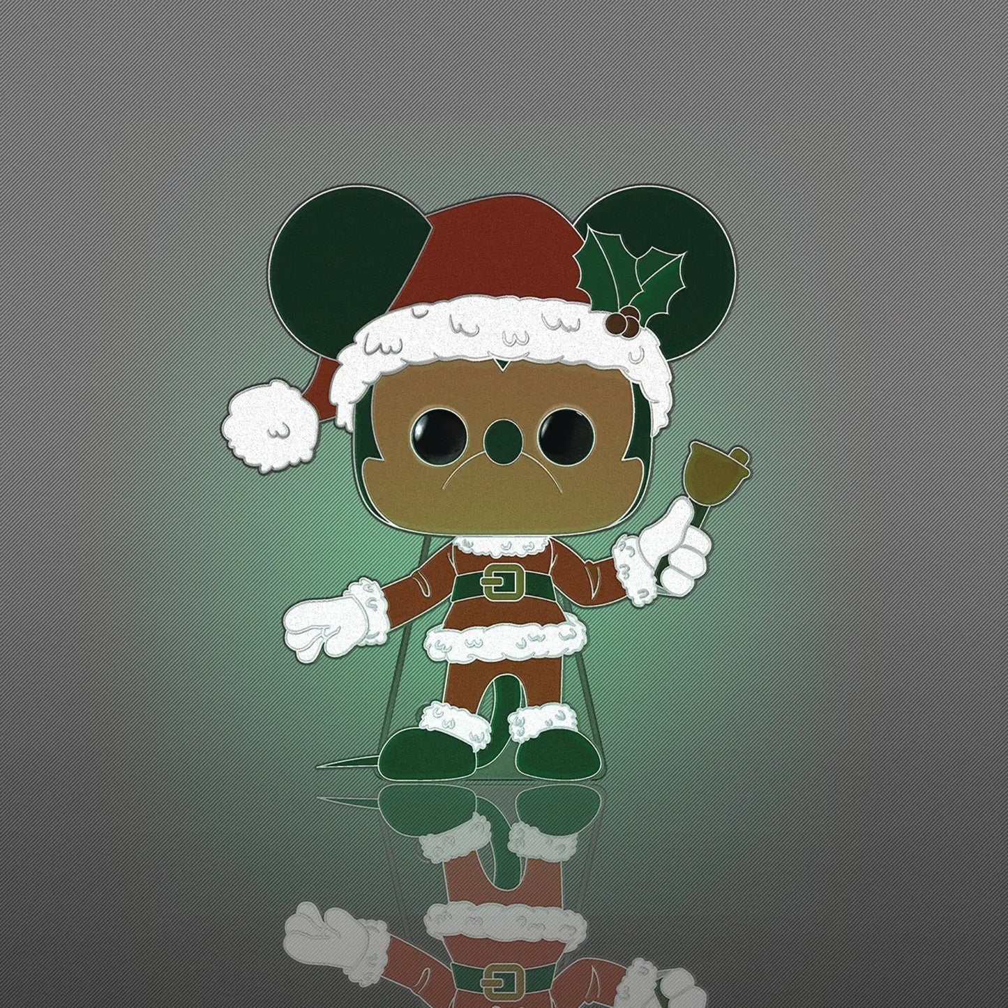 Funko Pop! Pin - Disney - Holiday Mickey #21 - Glow in the Dark - MOD Shop LLC