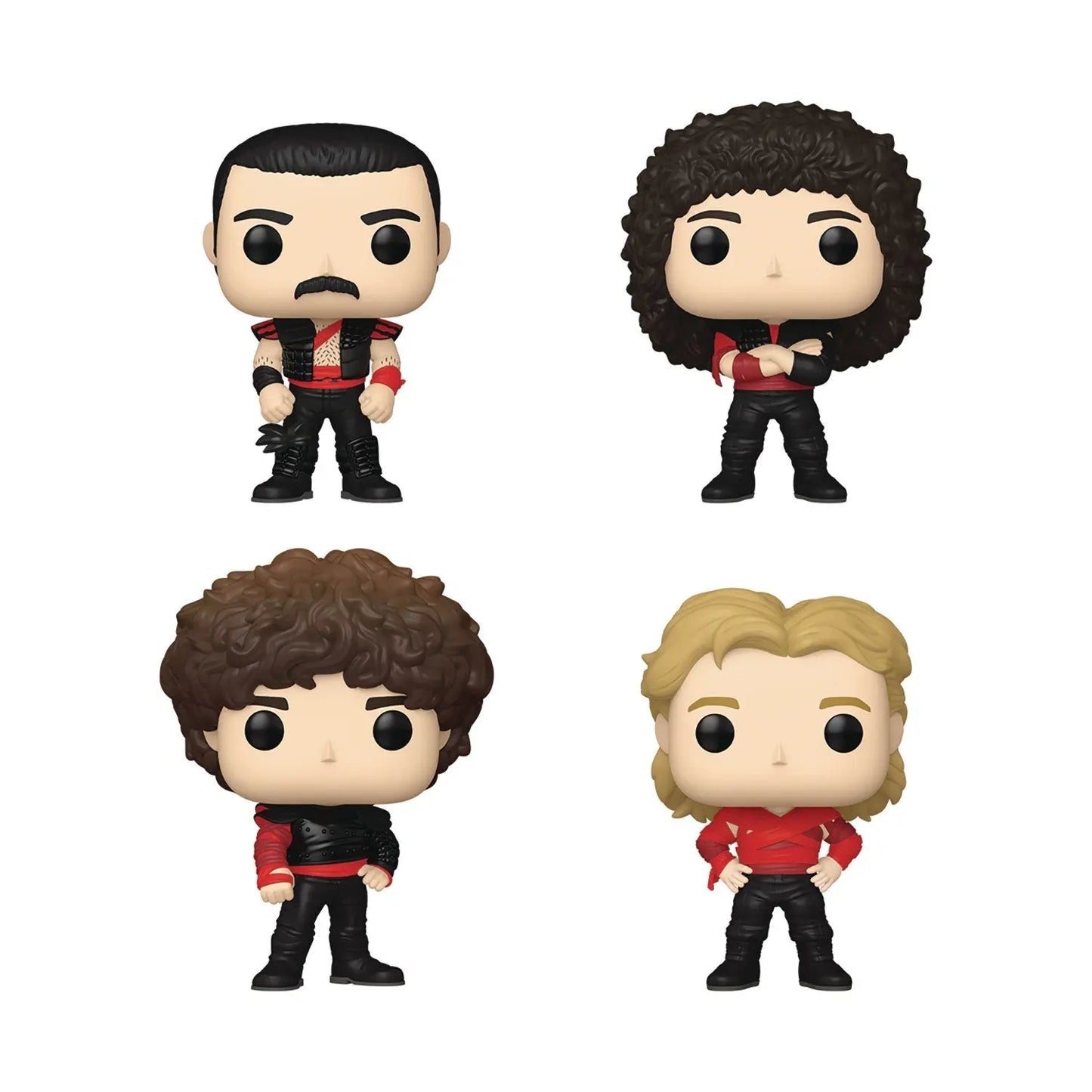 Funko Pop! - Rocks - Queen - Radio Gaga 4 Pack - MOD Shop LLC