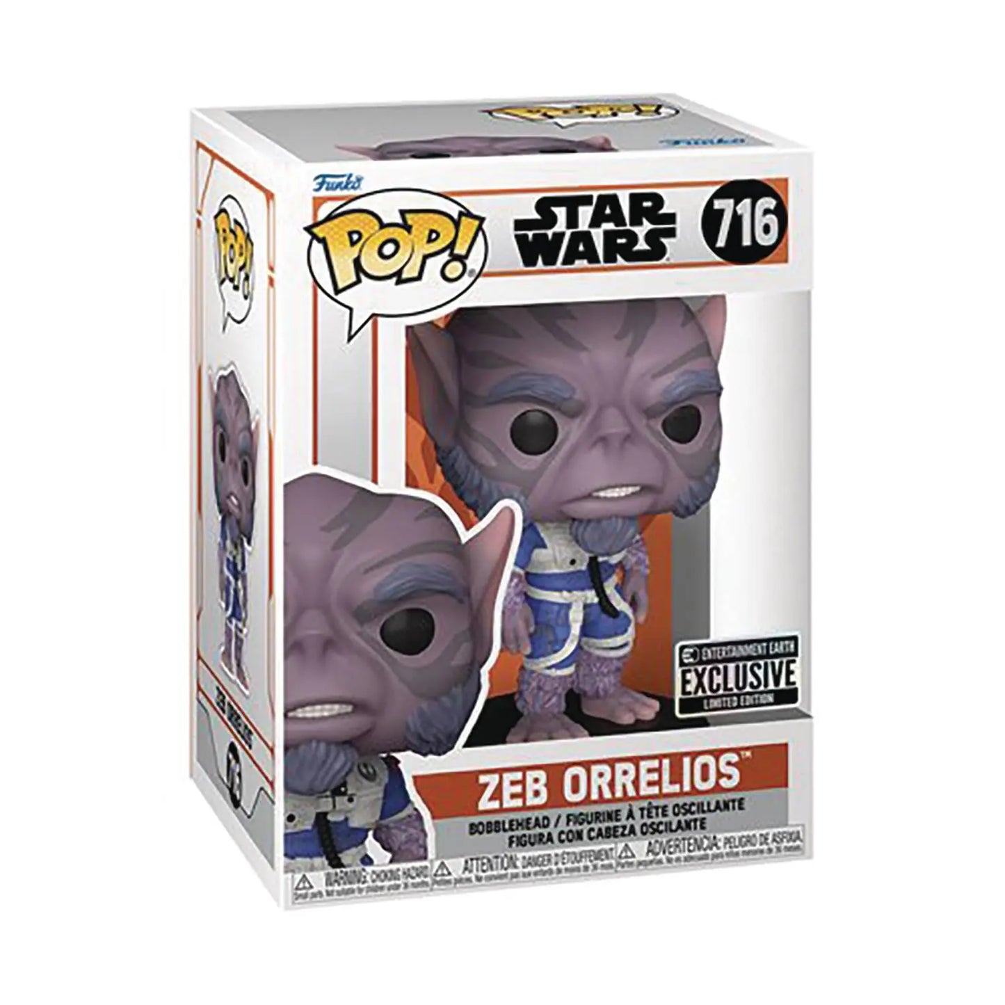Funko Pop - Star Wars - The Mandalorian - Zeb Orrelios 716 - MOD Shop LLC